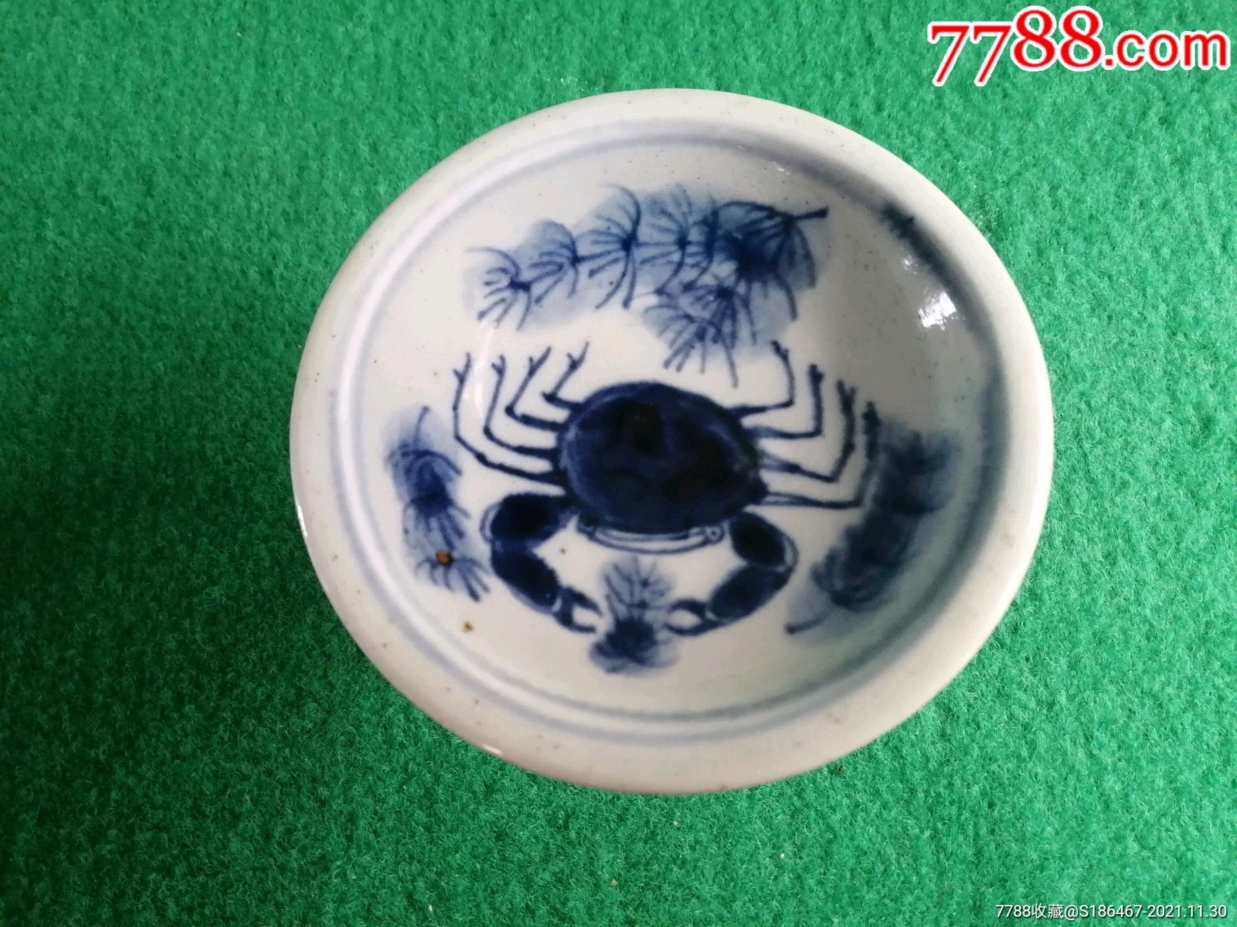 精美一甲传胪青花烛台