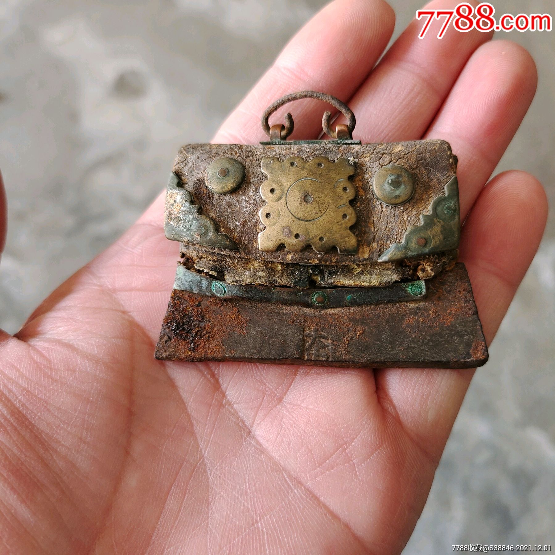 带字号的清代火镰