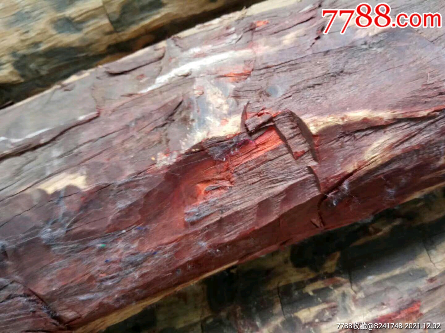 清代小叶紫檀木料古董传世老紫檀木器