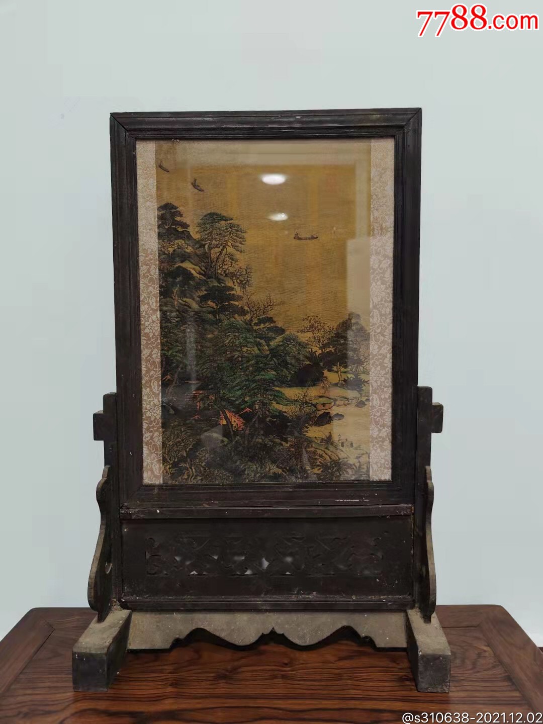 清代老插屏一件23