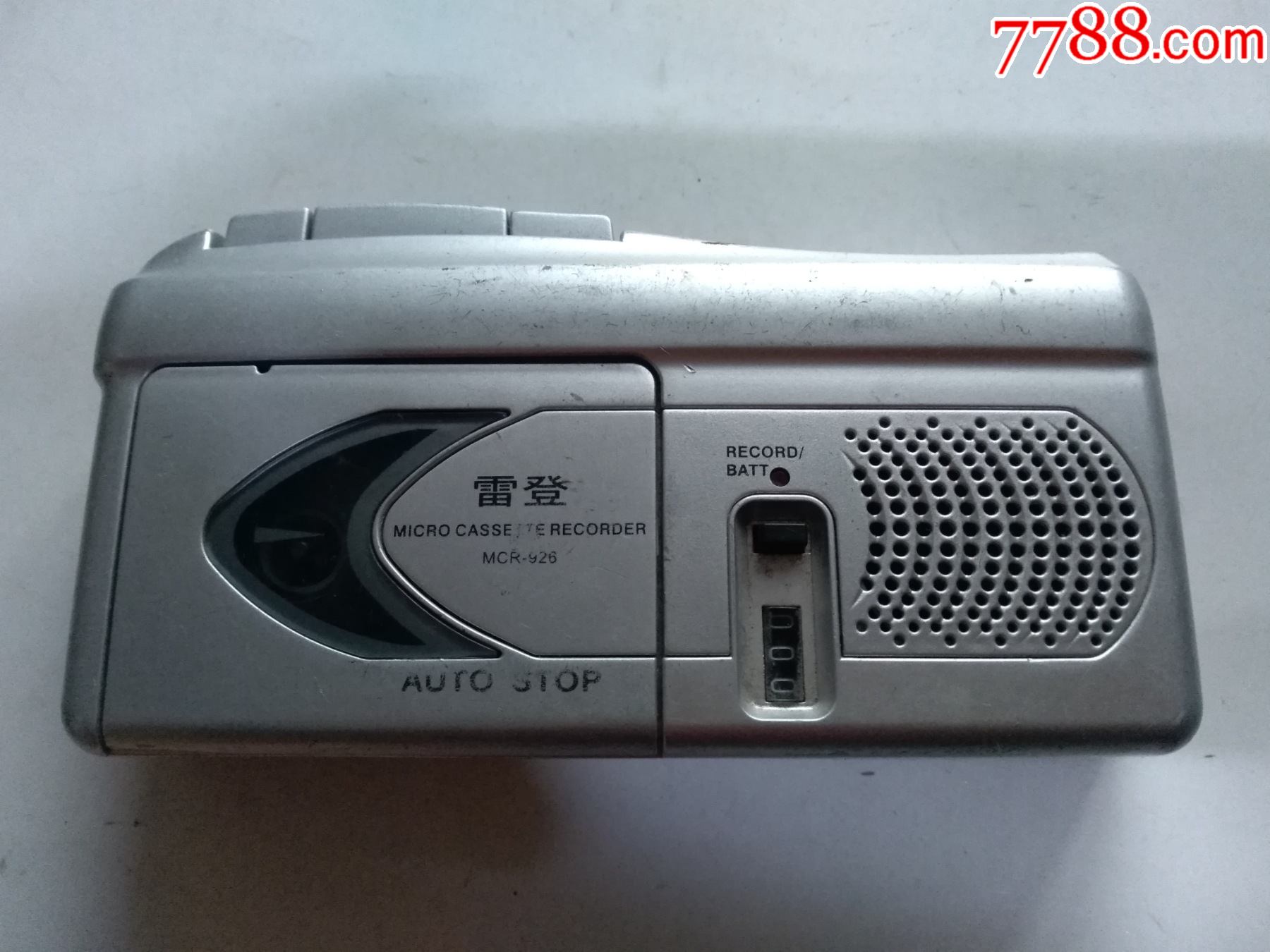 老款雷登牌袖珍录音机外观完好点图可放大