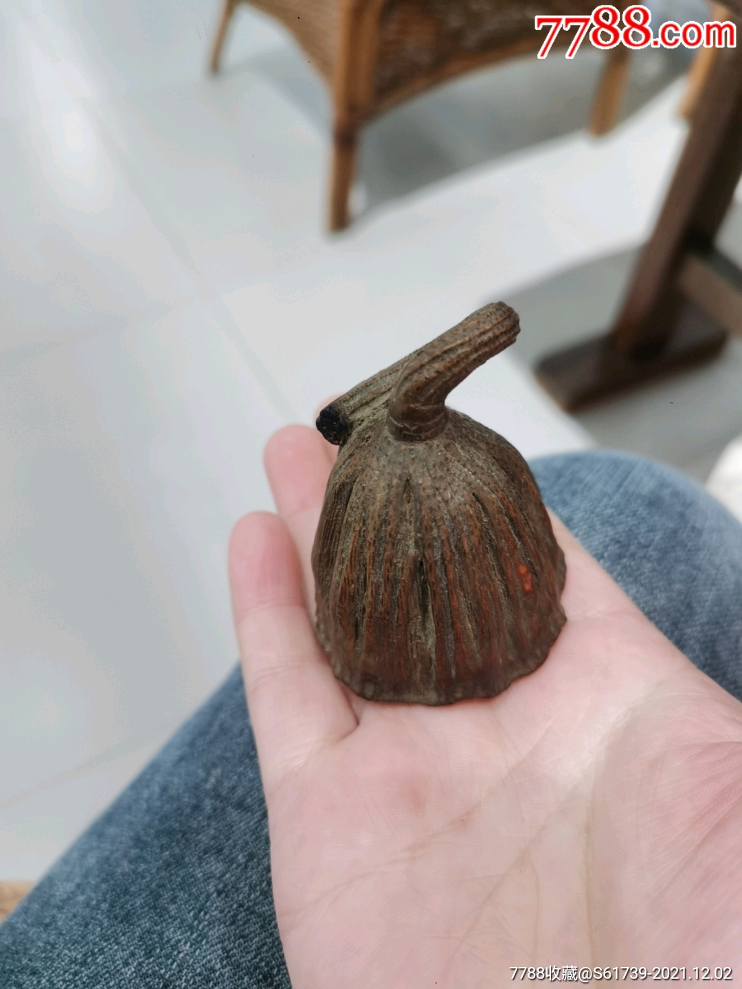 清代木莲藕_木雕摆件_第3张_7788小人书