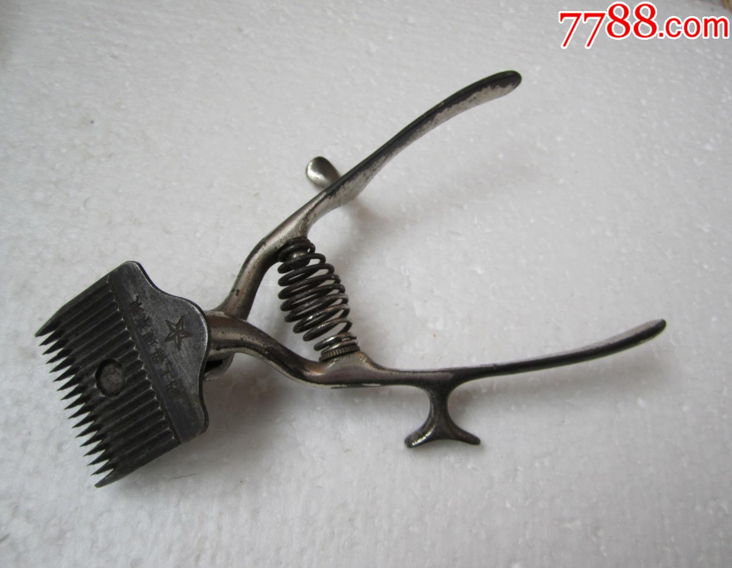 民国时期日军使用的带日军五星军徽的手动推子东京理器上纳