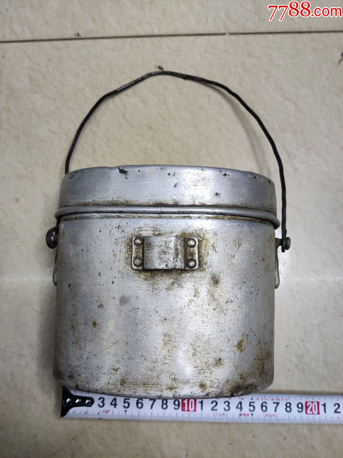 红军饭盒老物件八路军新四军行军铝饭盒抗联游击队抗战解放战争抗美