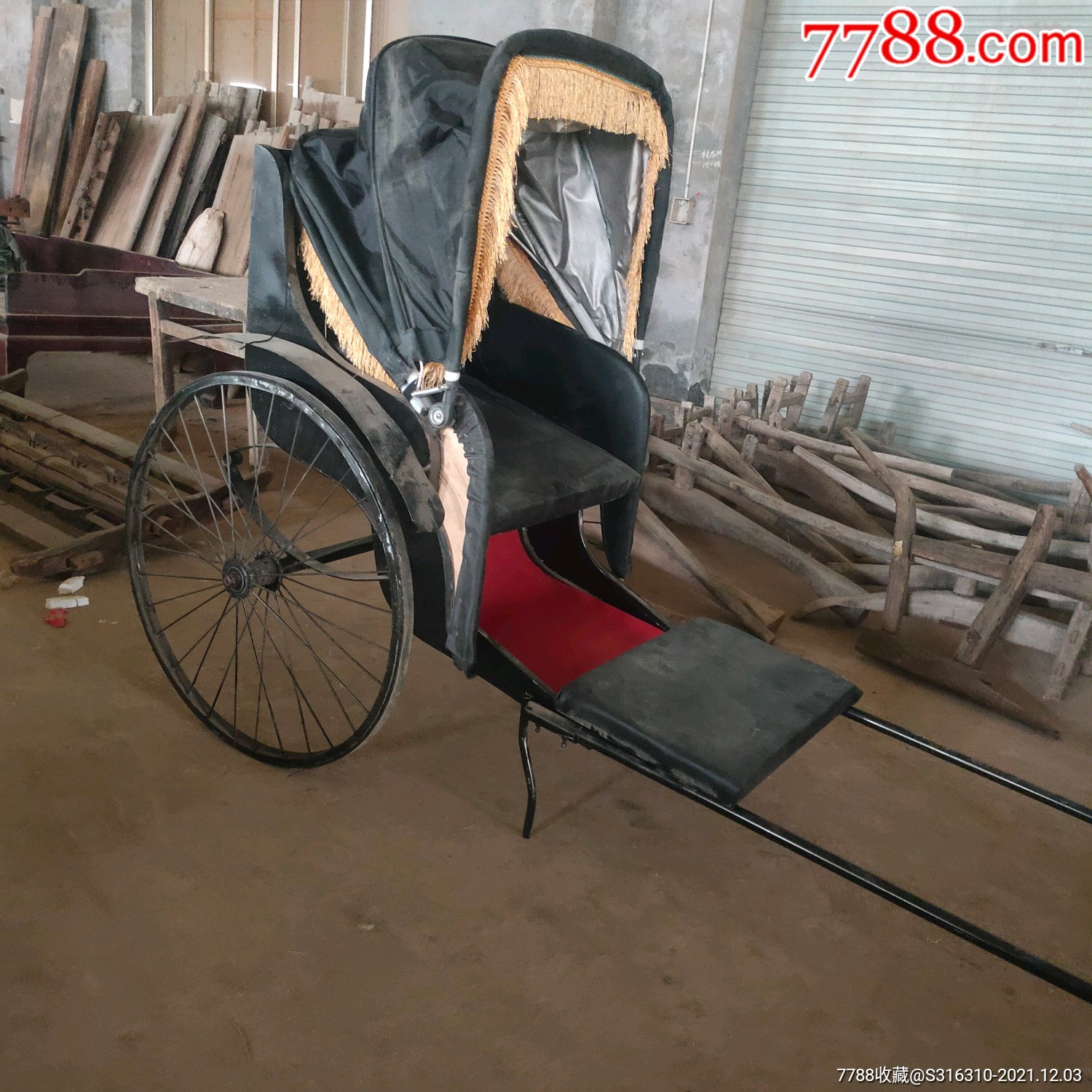 上海滩黄包车中国第一批