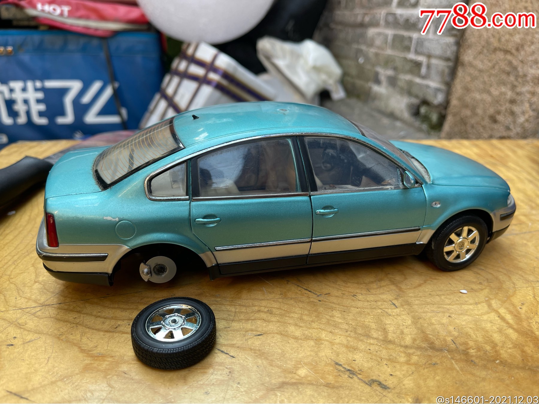 上海大众老款帕萨特出租车车模!