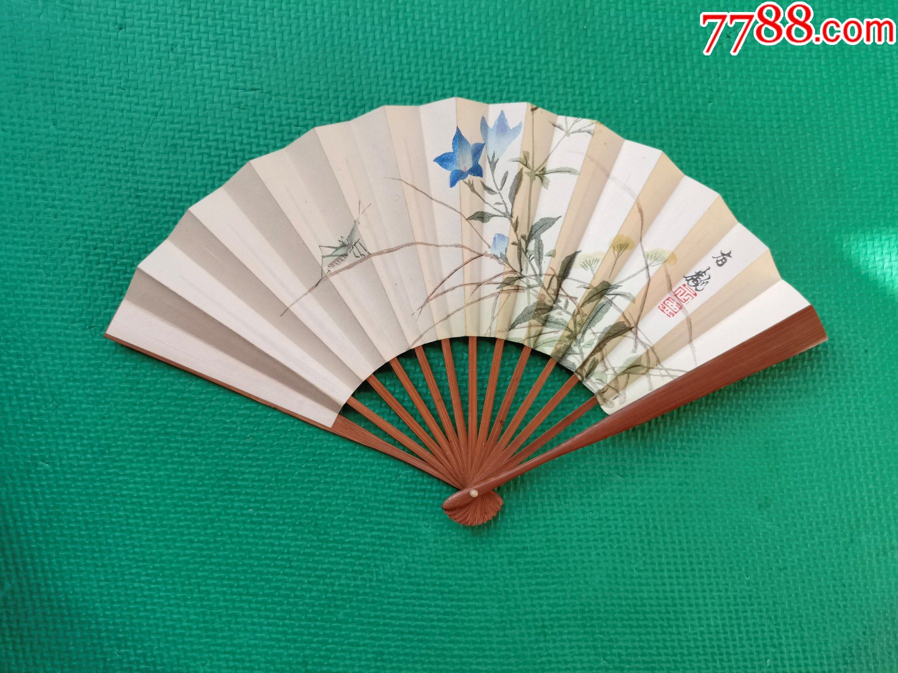 日本纸质折扇