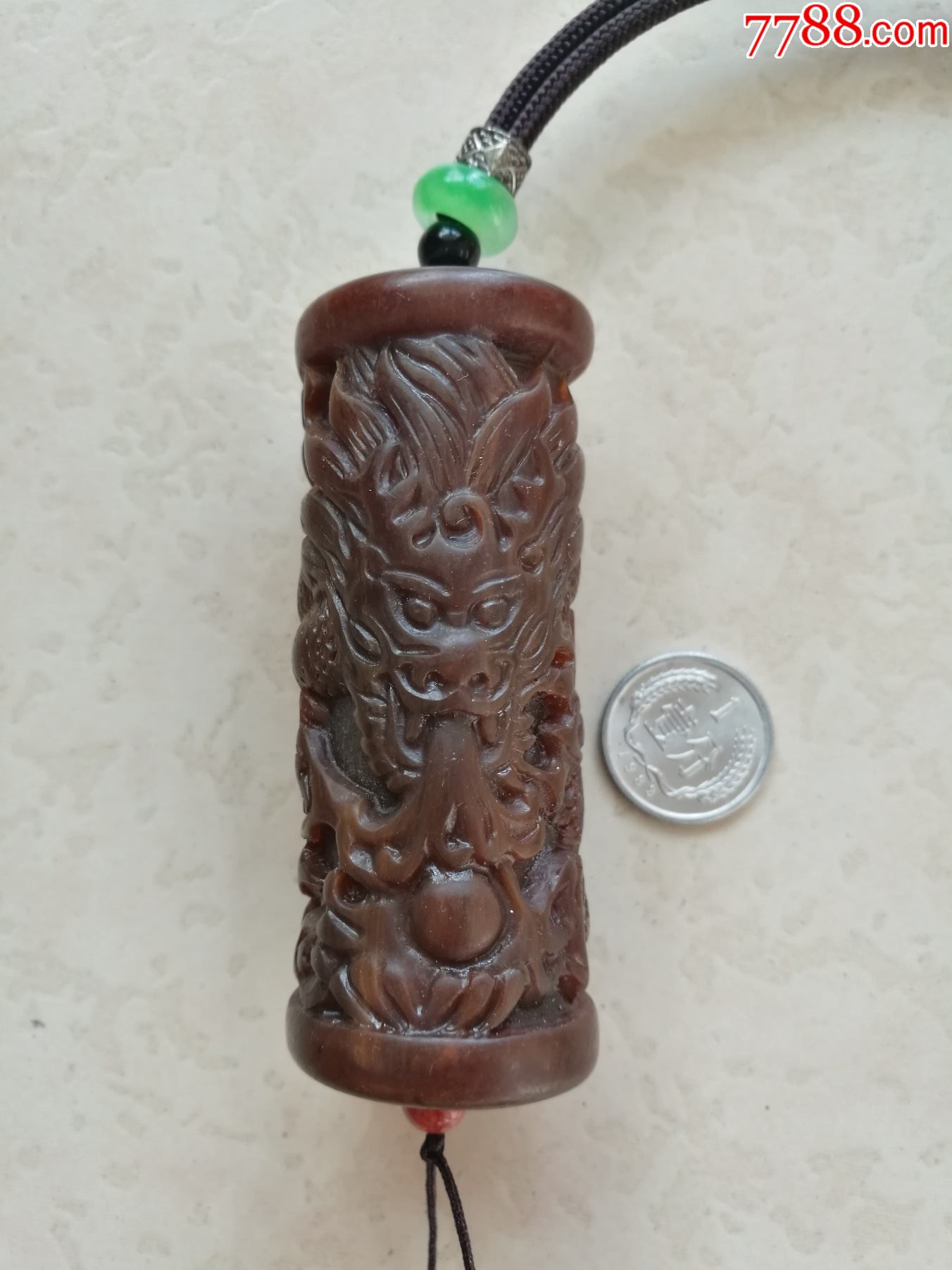 龙柱挂件