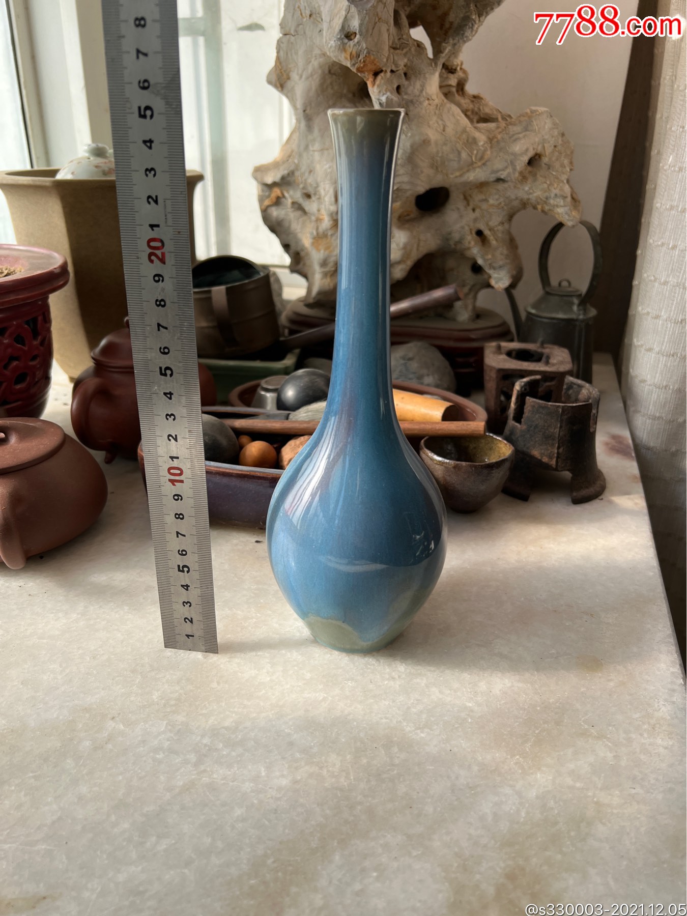 河南禹州神垕新工艺80年代观音瓶