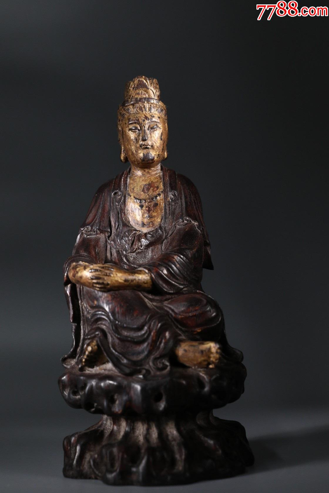 沉香观音像-价格:5500元-se84154762-木佛像/人像-零售-7788收藏