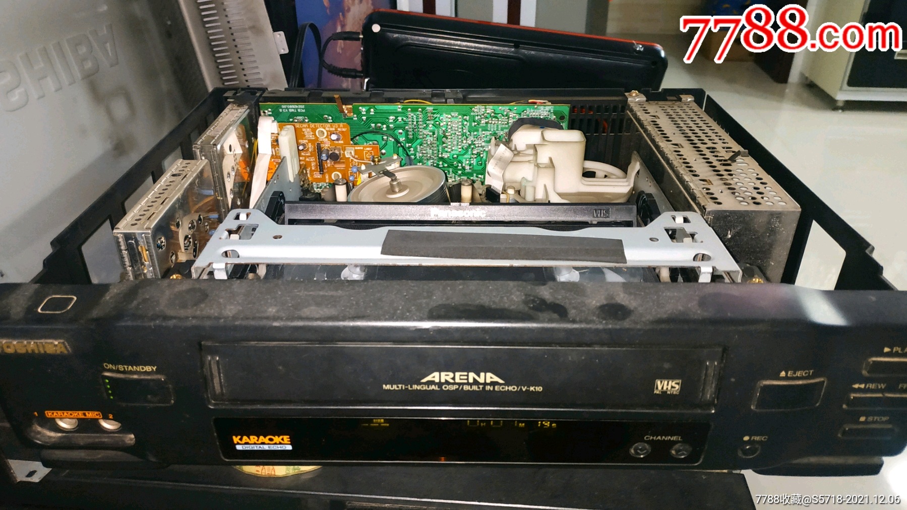 东芝录像机放老式录像带的正常好用播放清晰