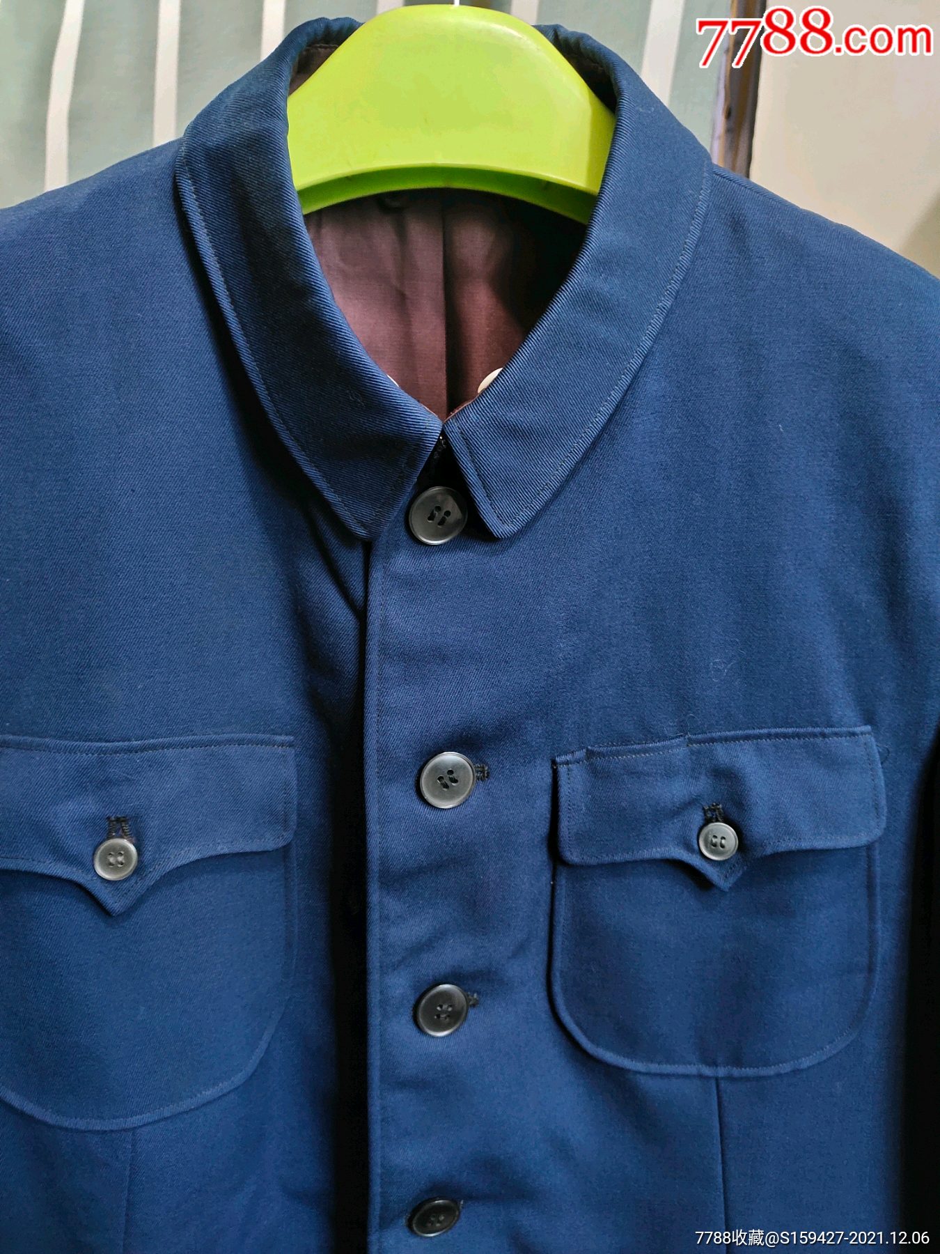 雷蒙纯毛华达呢中山装