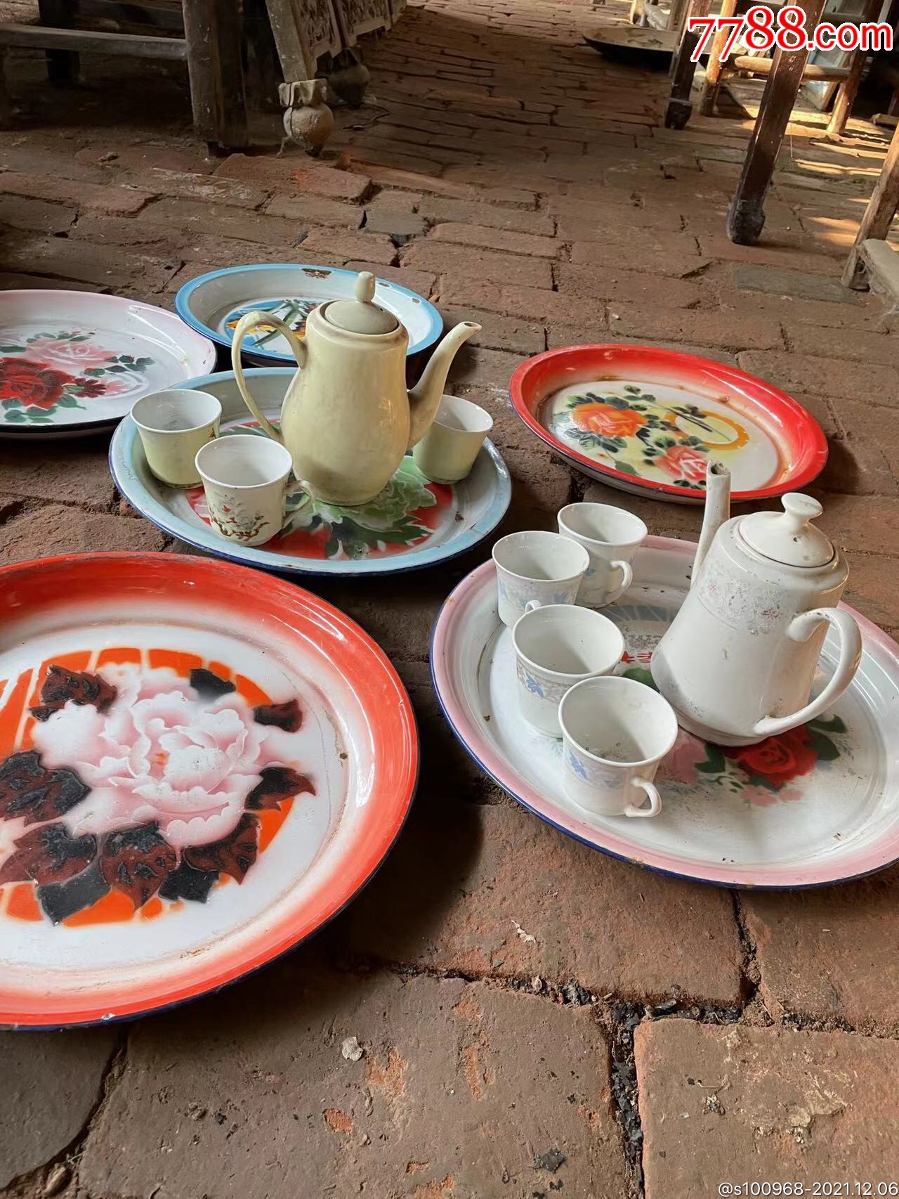 怀旧精品八十年代茶具套装