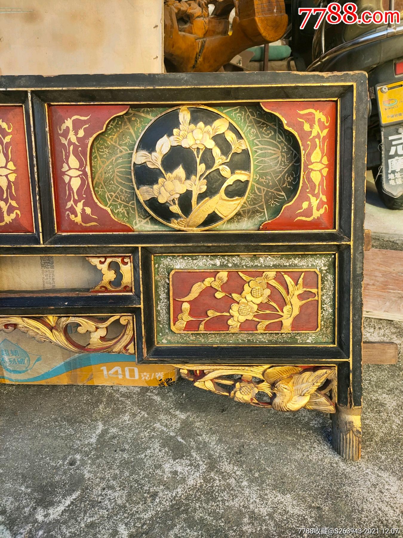 清代潮汕床花品相如图