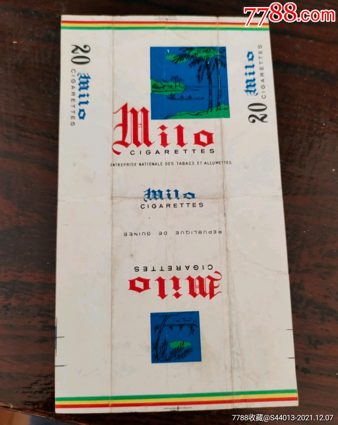 滚动鼠标滚轴,图片即可轻松放大,缩小更多"烟标/烟盒