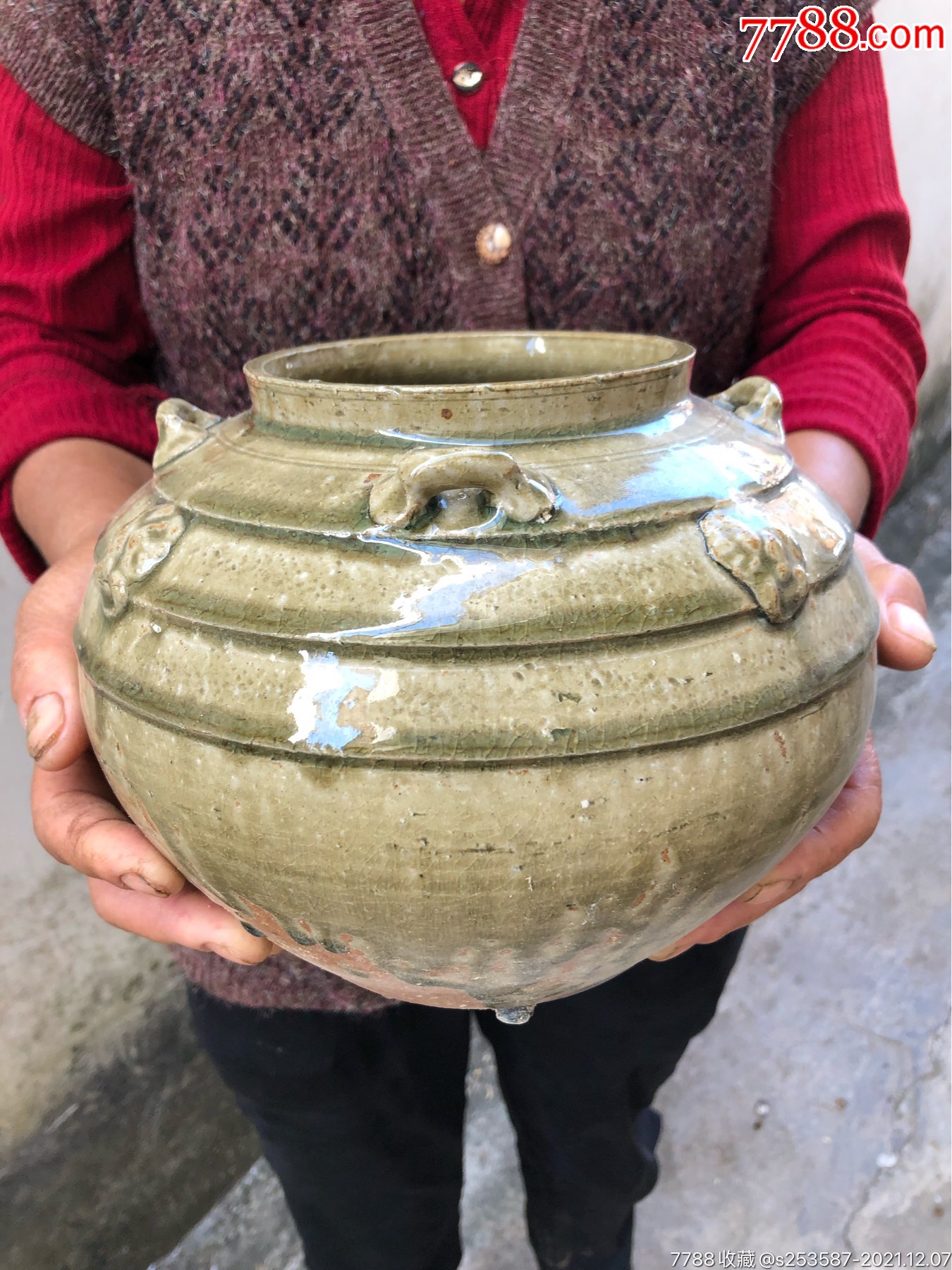 青瓷四系大罐_价格188元【回眸哈】_第1张_7788收藏__收藏热线