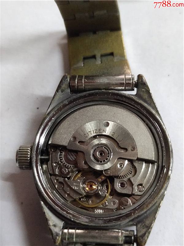 蓝盘西铁城单日历自动女机械表机芯6900