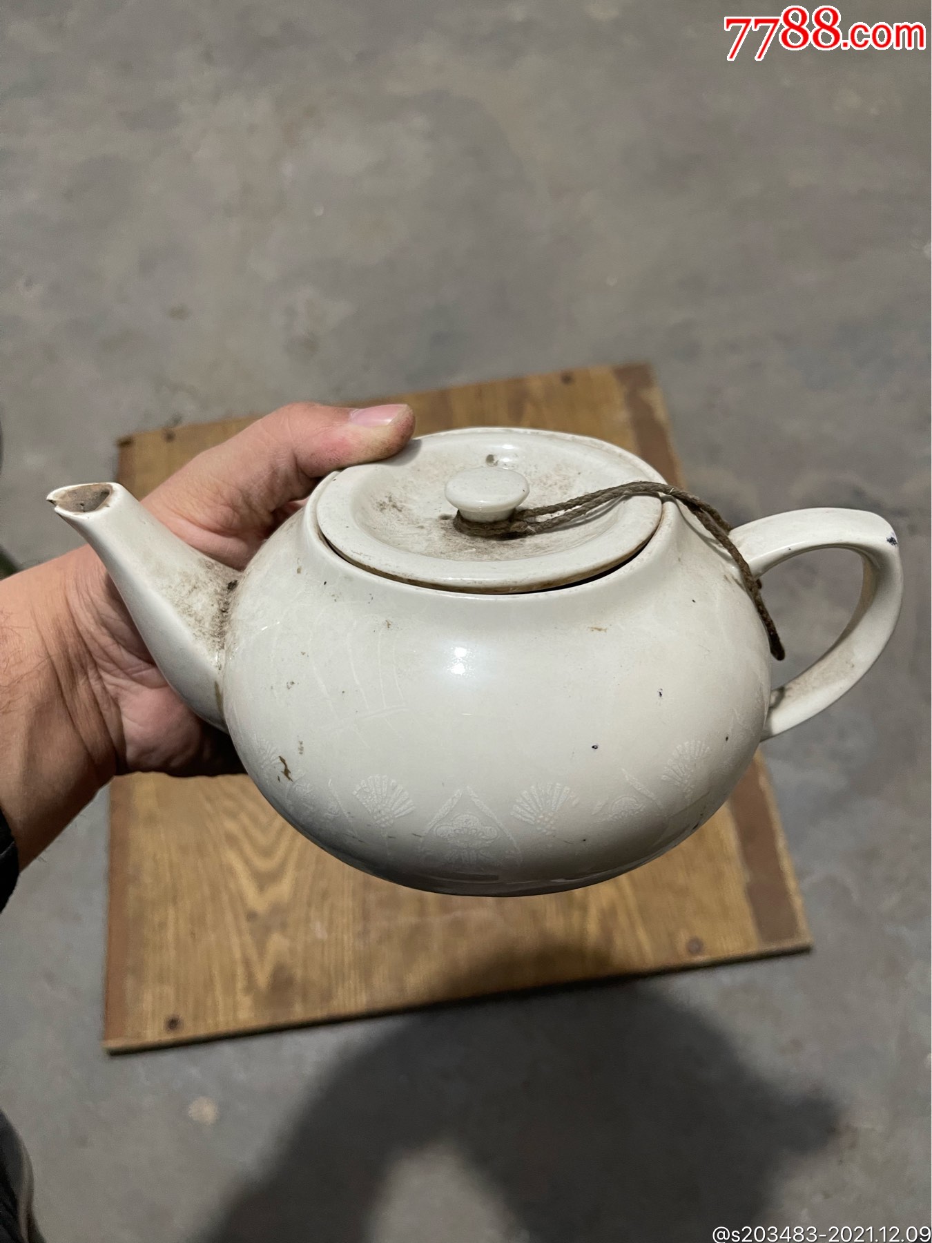 白瓷陶瓷茶壺水壺陶瓷器茶具