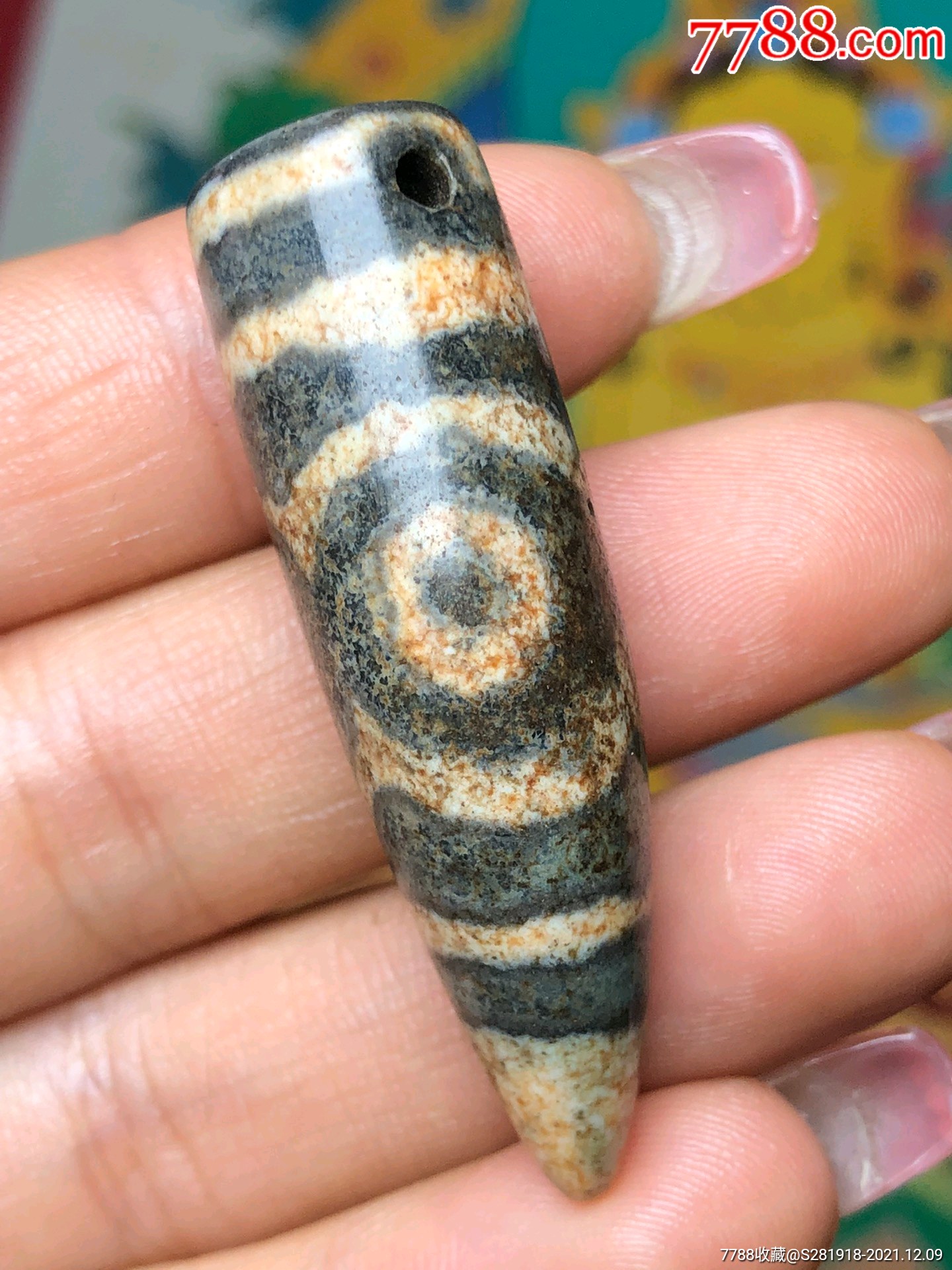 青稞供三眼老天珠