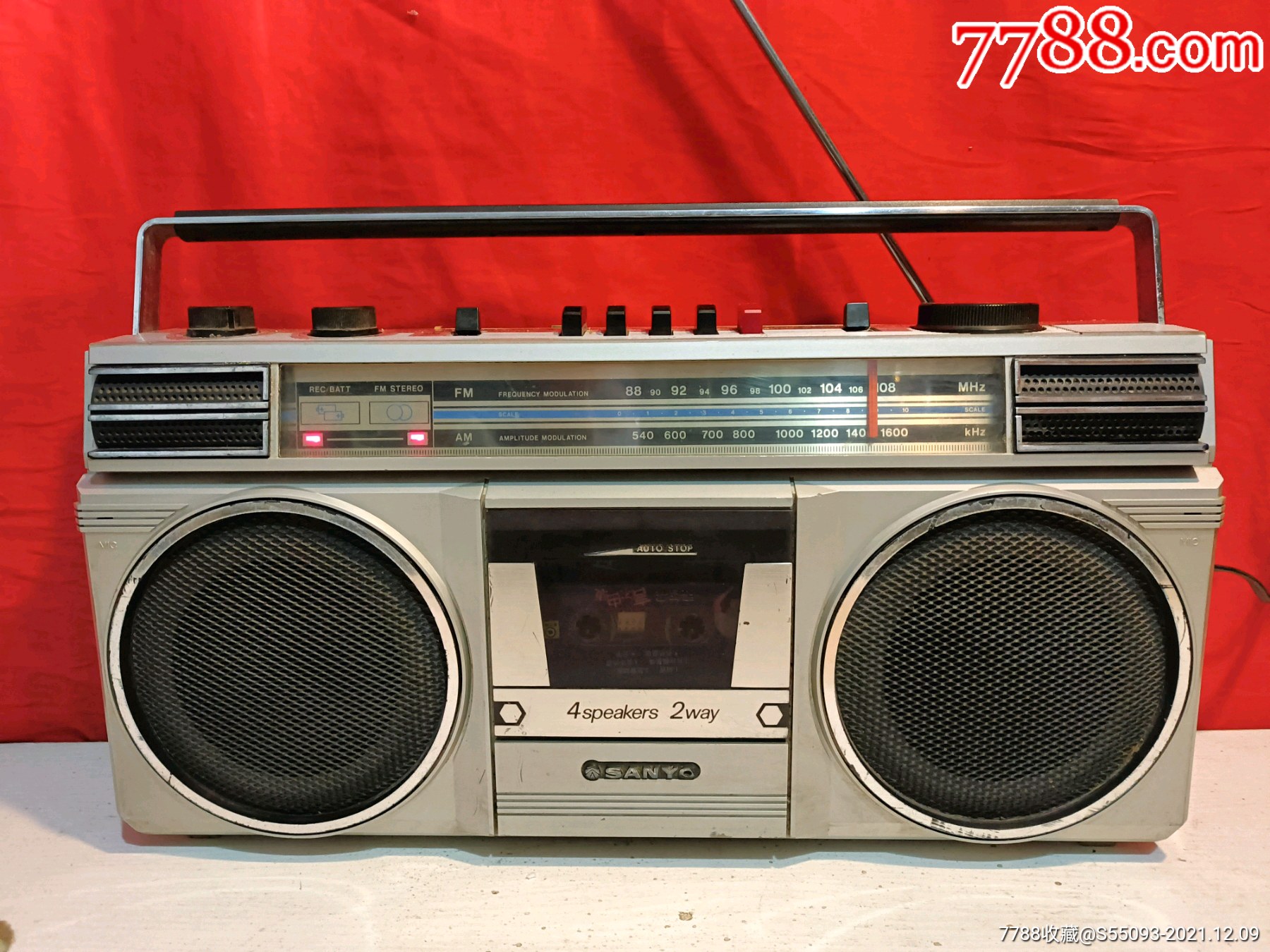 三洋牌收录音机