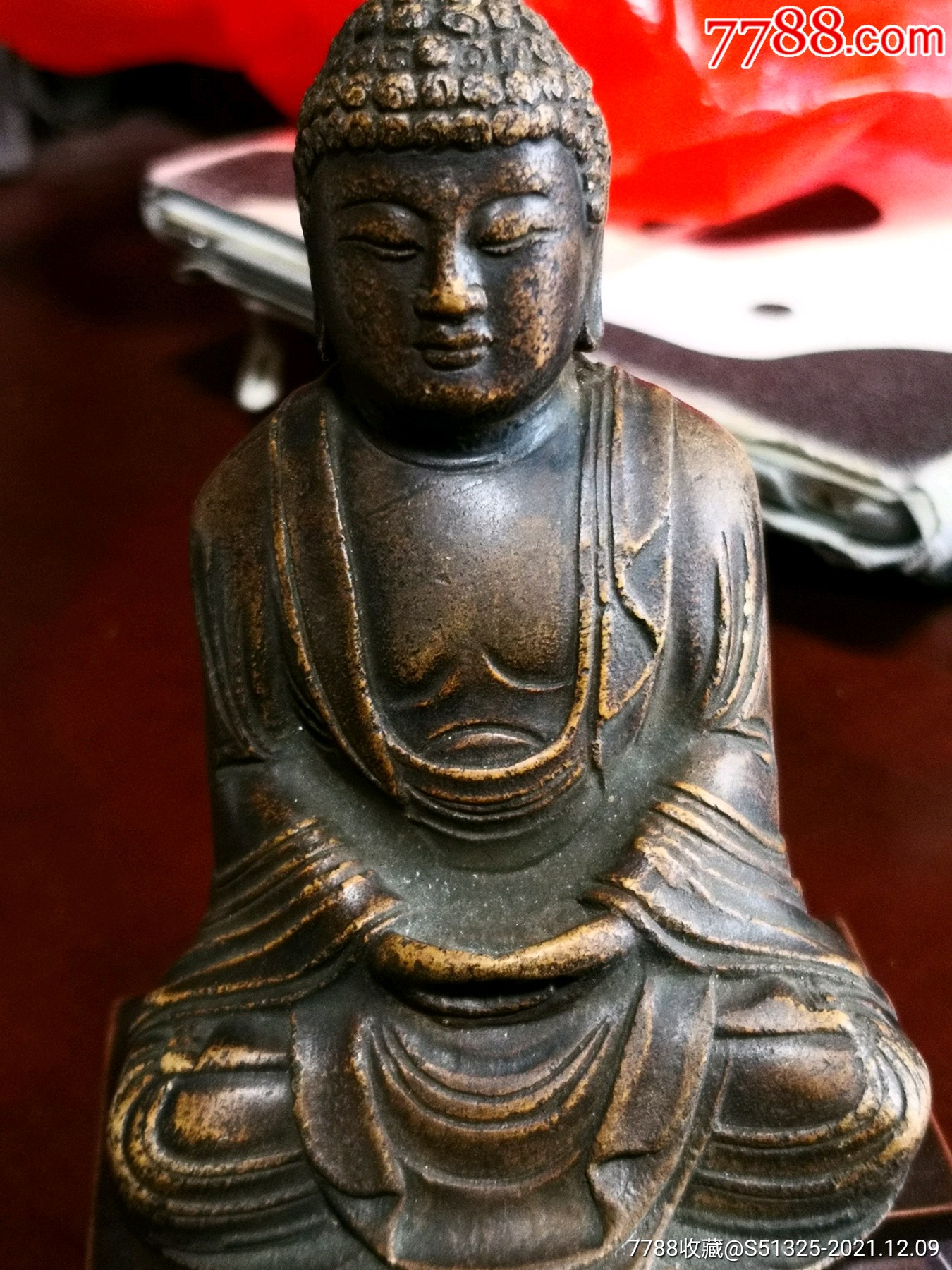 清代紫砂鎏金佛_价格800元_第1张_7788收藏__收藏热线