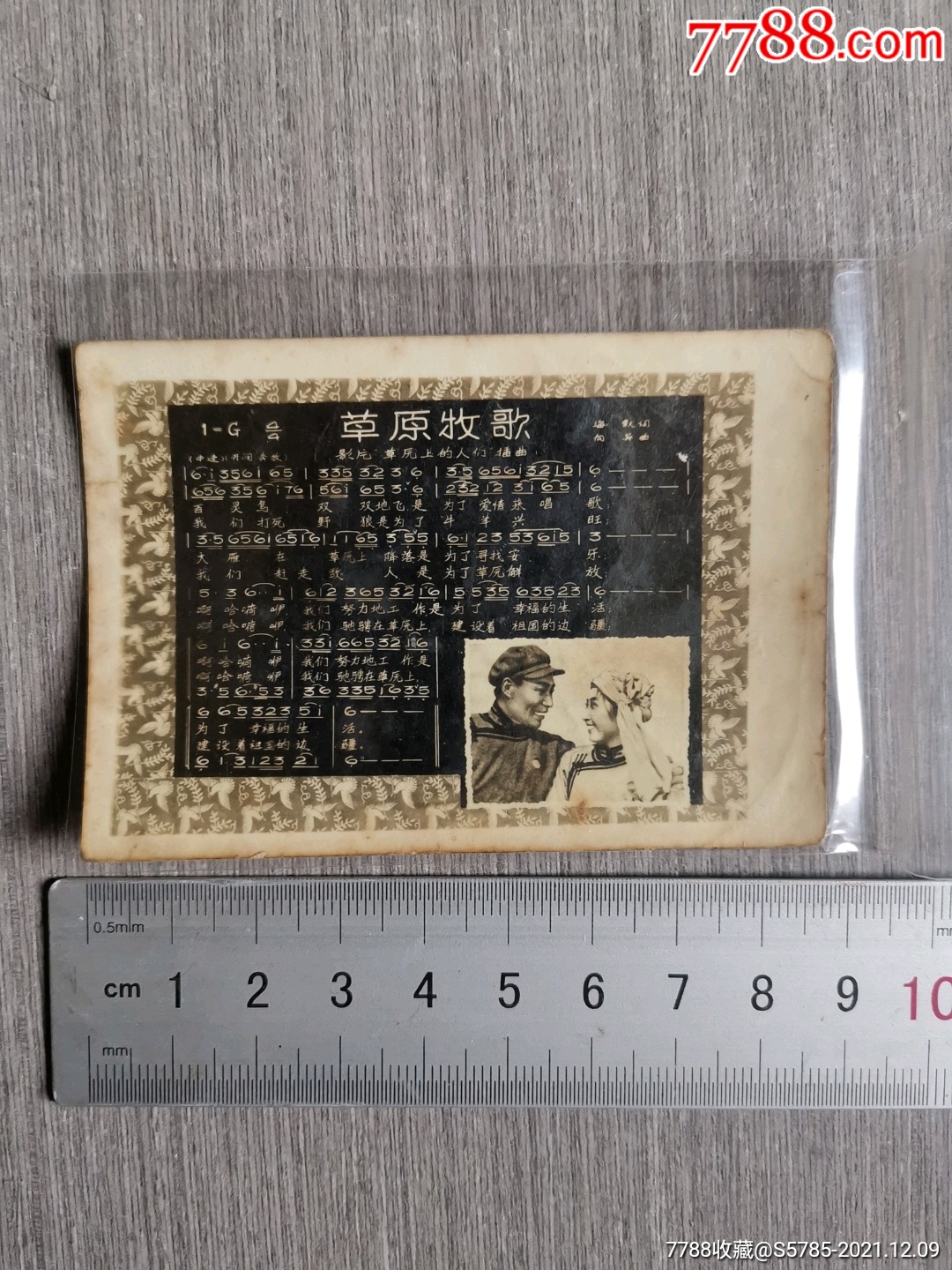 草原牧歌照片型歌片
