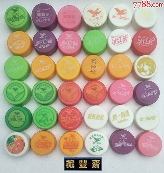 统一塑料瓶盖36种不同