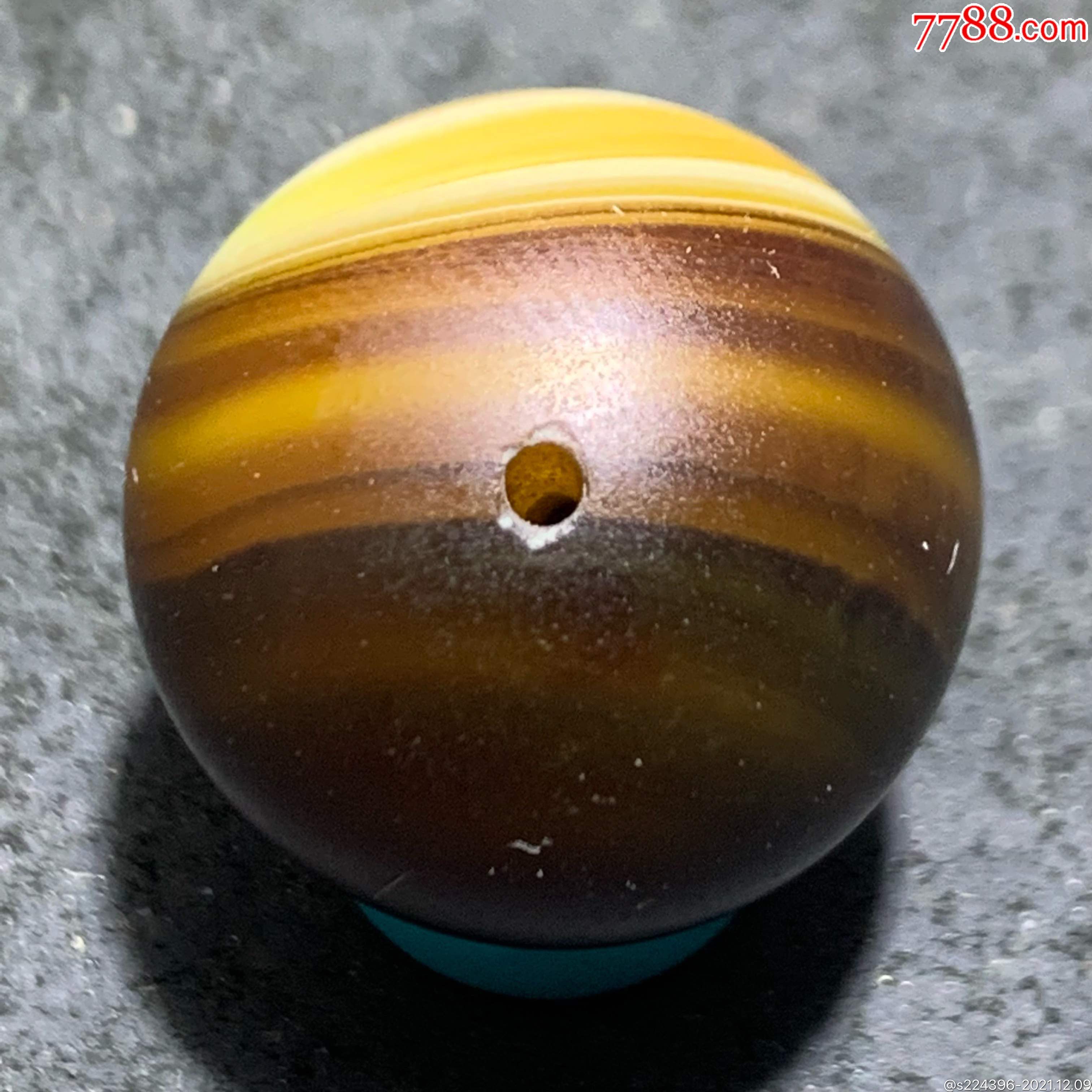 精美天眼高玉化缠丝玛瑙20圆珠一颗