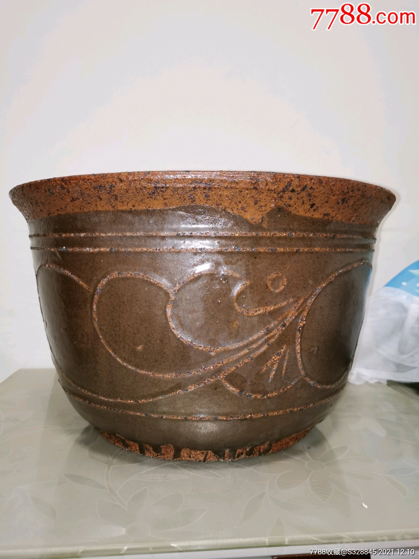 老传统工艺老花盆全新北方花盆