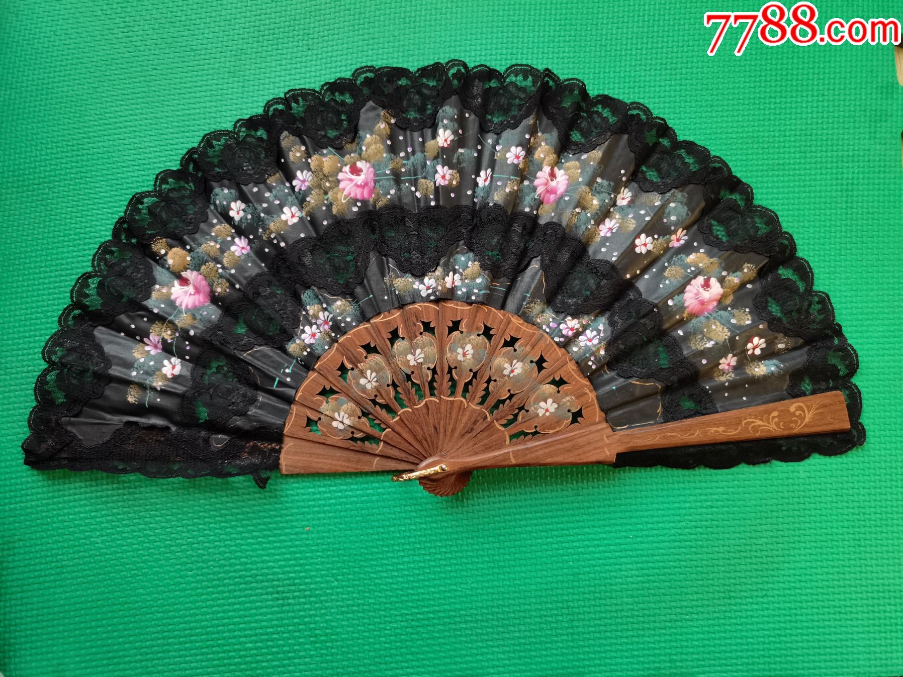 西班牙丝绸折扇