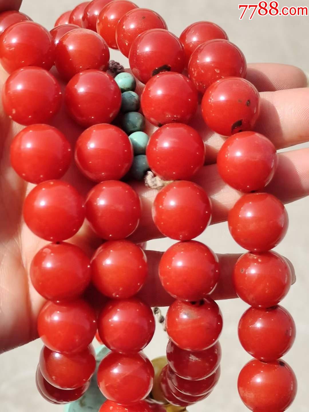 南红玛瑙朝珠一条