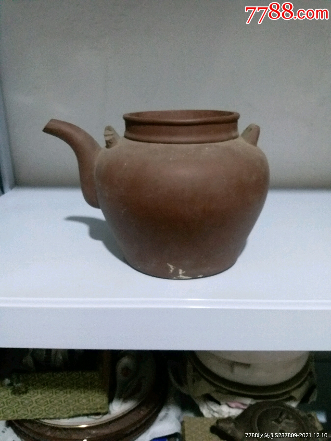 民国紫砂寿星壶