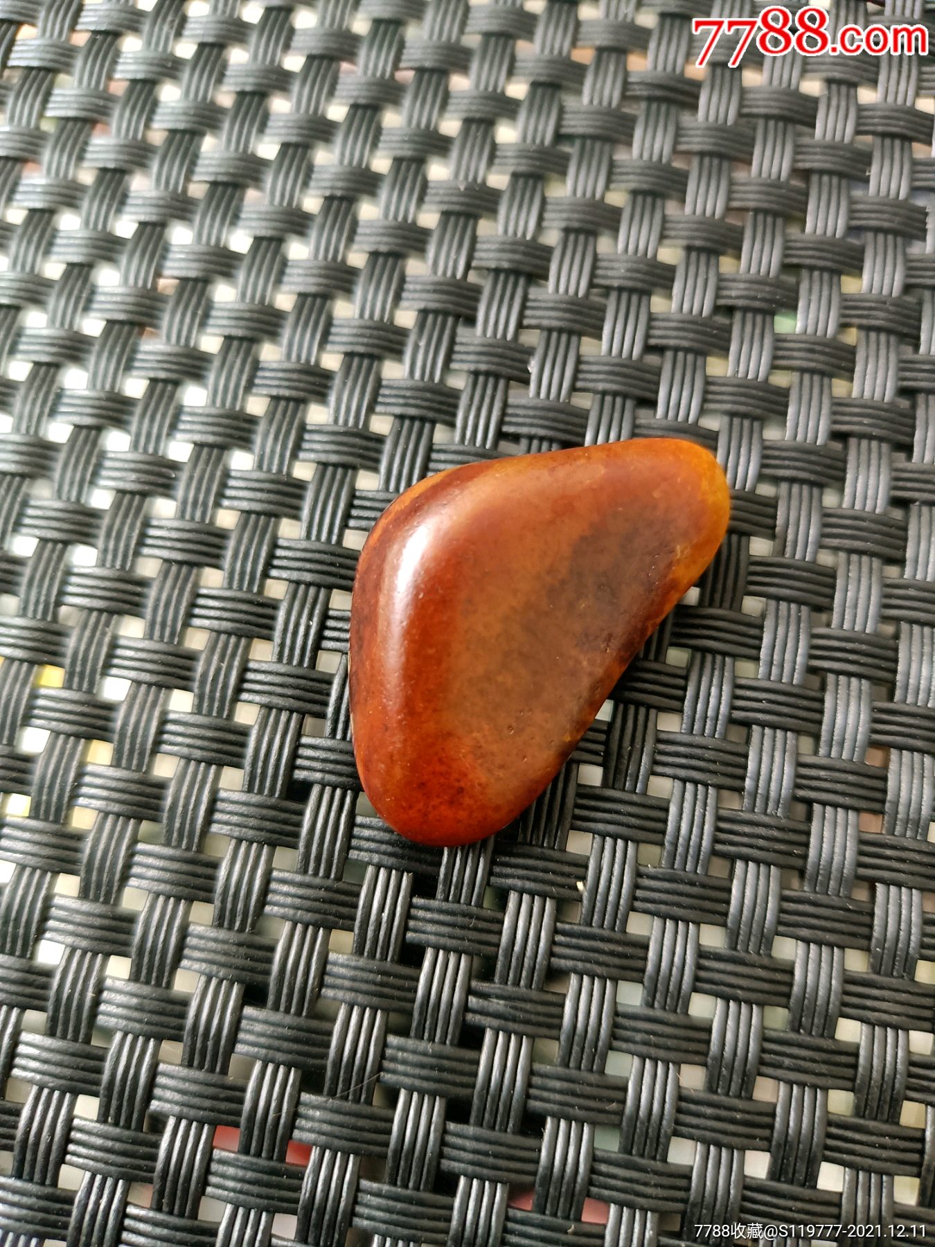 高货和田玉红玉籽料