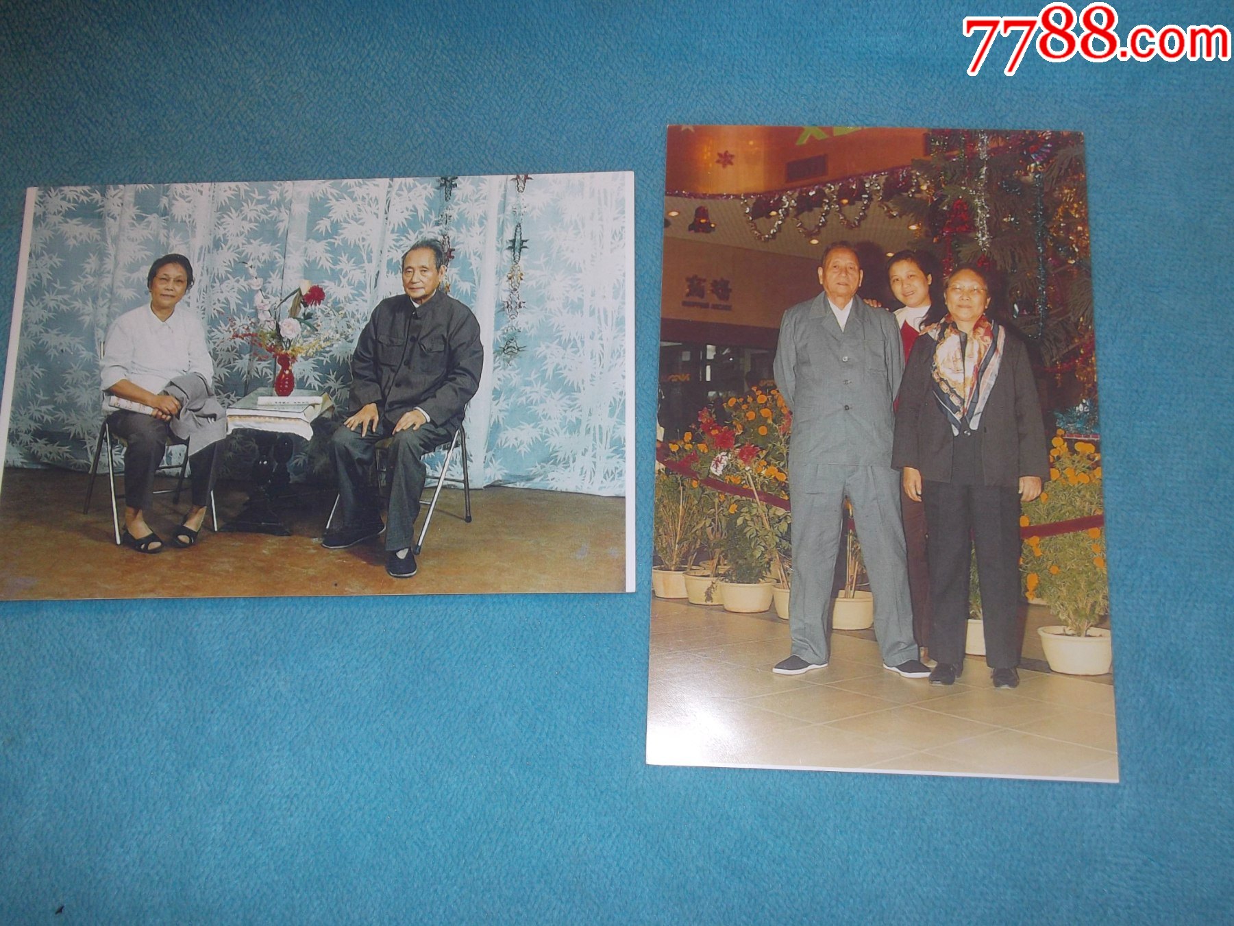 照片两张为徐强李云著名红色特工夫妇旧藏皆为二人合影