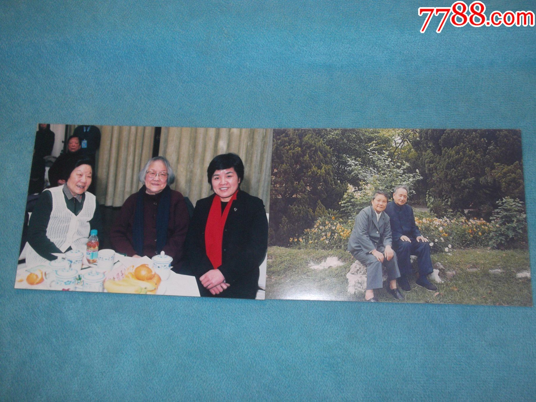 照片两张为徐强李云著名红色特工夫妇旧藏一是夫妇二人合影二是合影