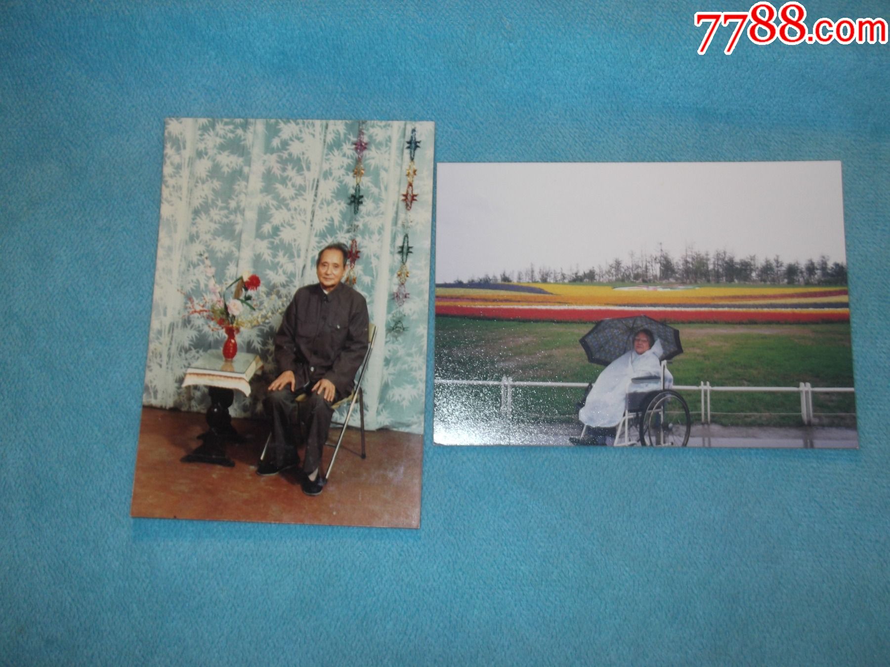 照片两张为徐强李云著名红色特工夫妇旧藏一是李云照片二是徐强照片背