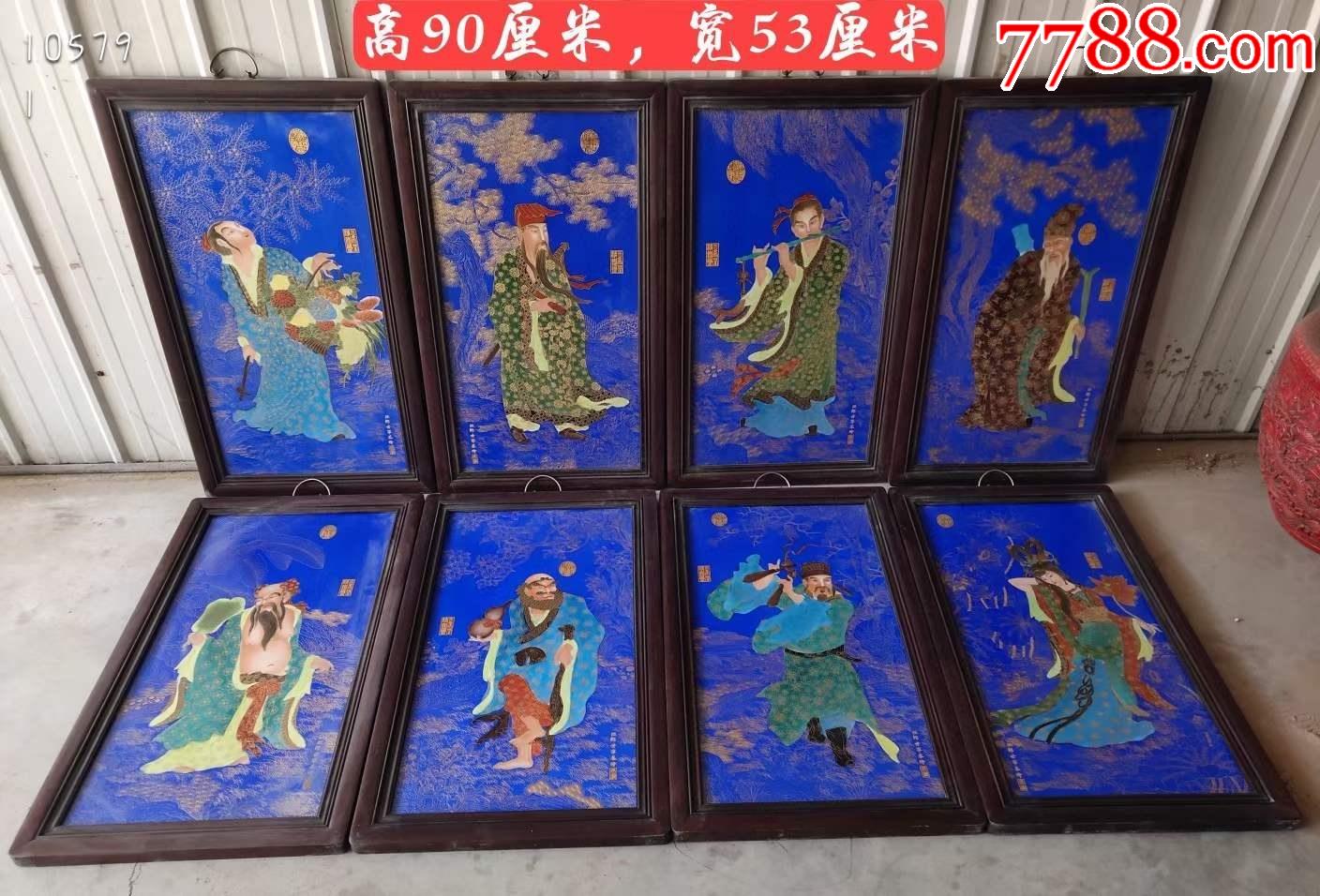 郎世宁瓷板画价格图片