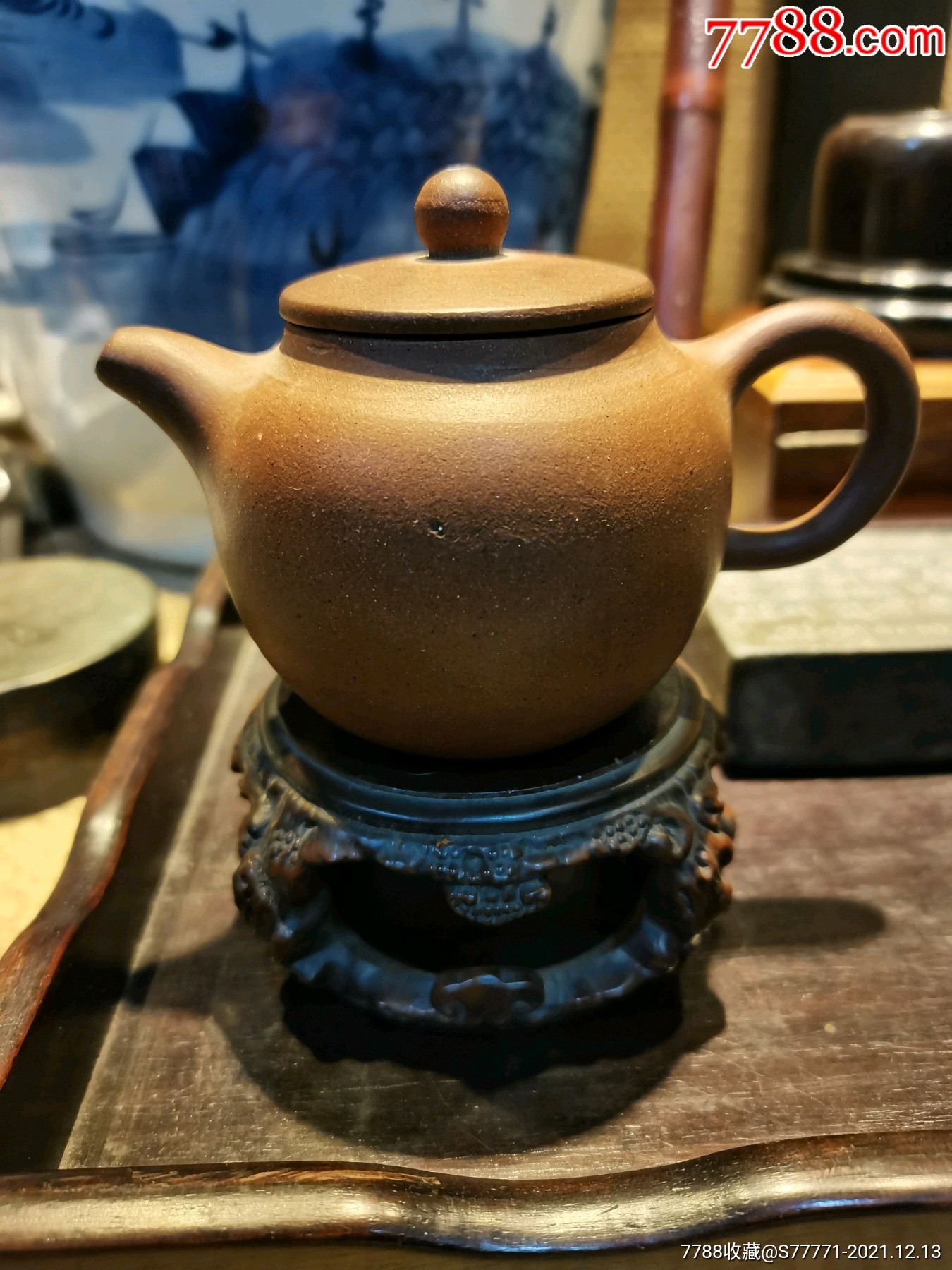 顾景舟墨缘斋制紫砂壶