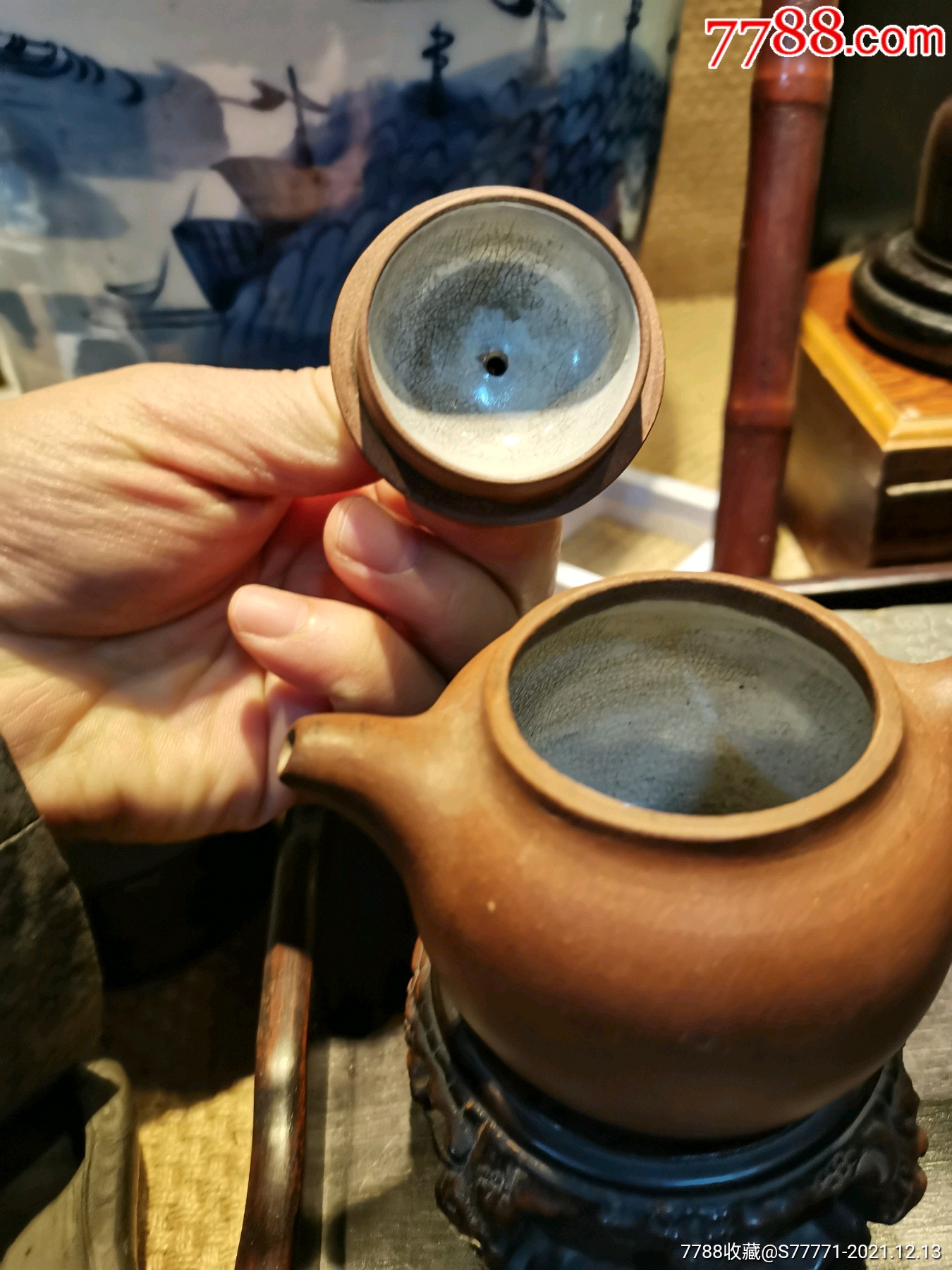 顾景舟墨缘斋制紫砂壶