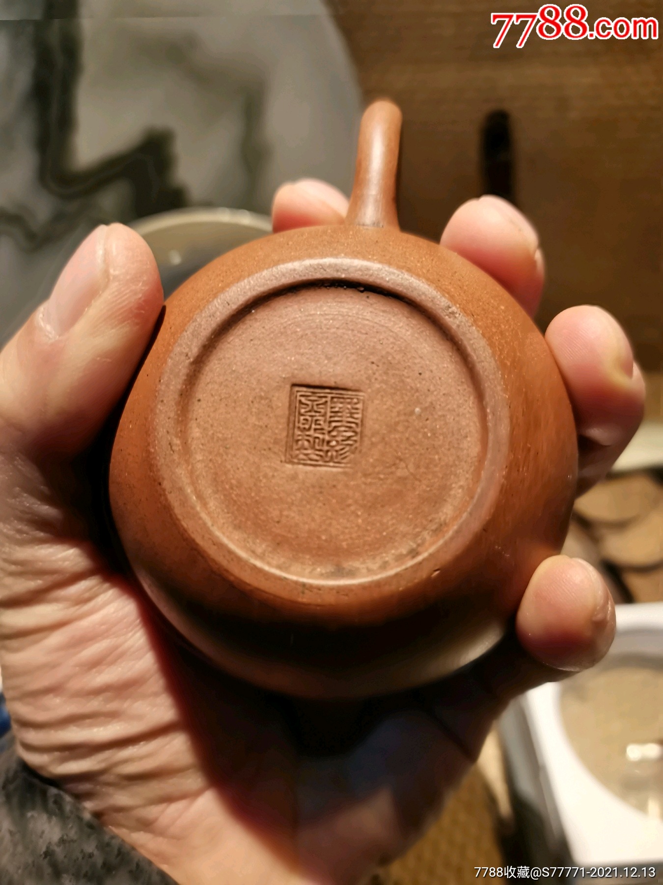 顾景舟墨缘斋制紫砂壶