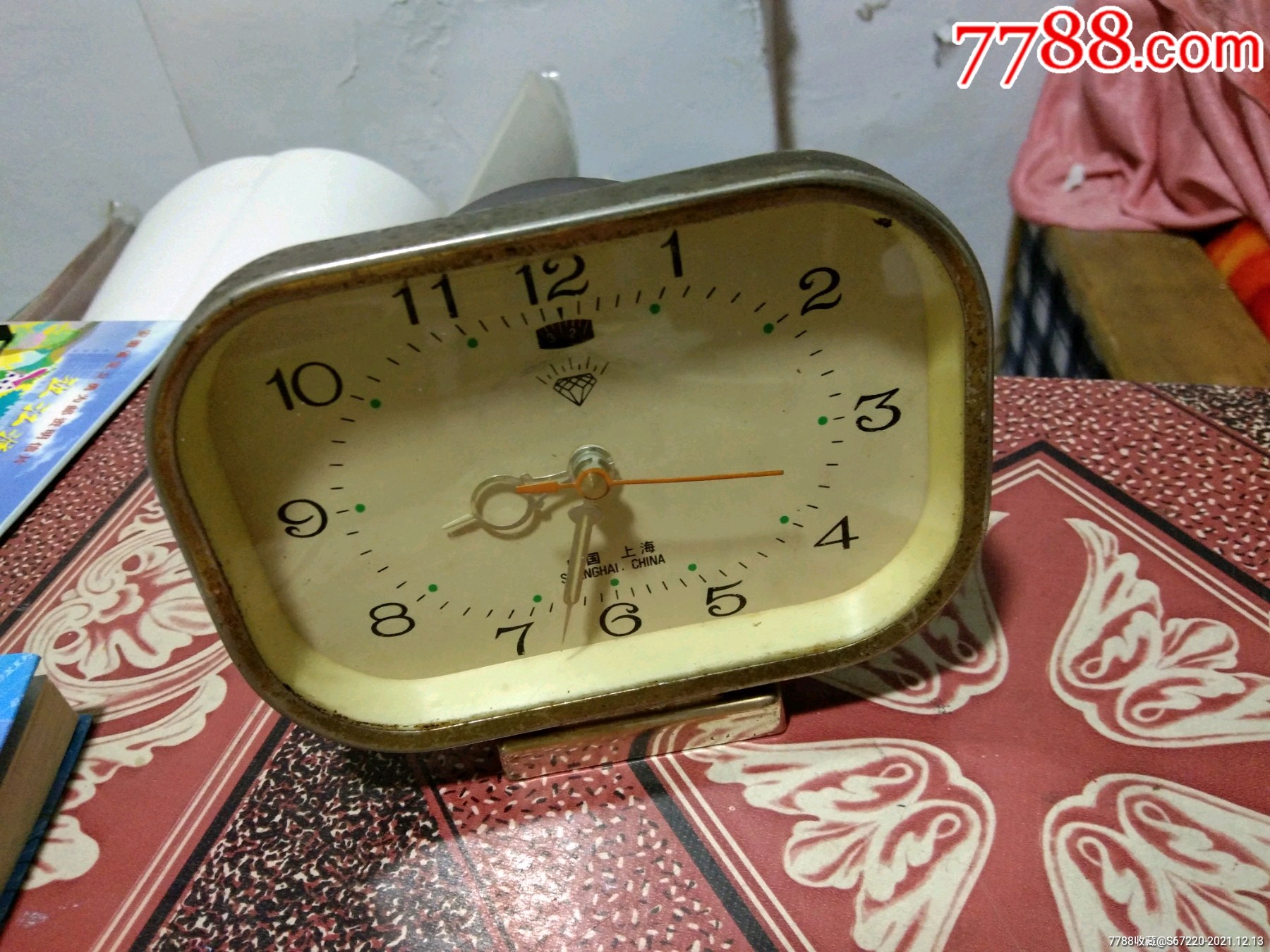 钻石牌机械闹钟