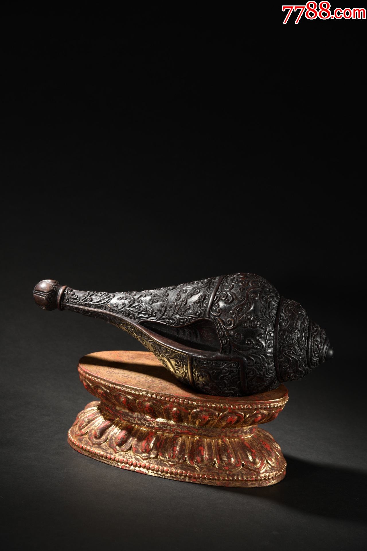 佛教法器沉香法螺