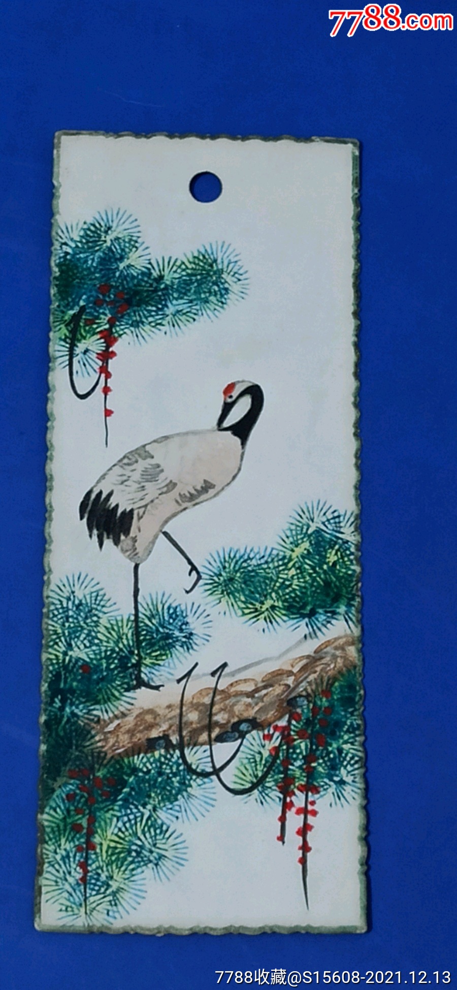 早期手工绘画粘贴书签