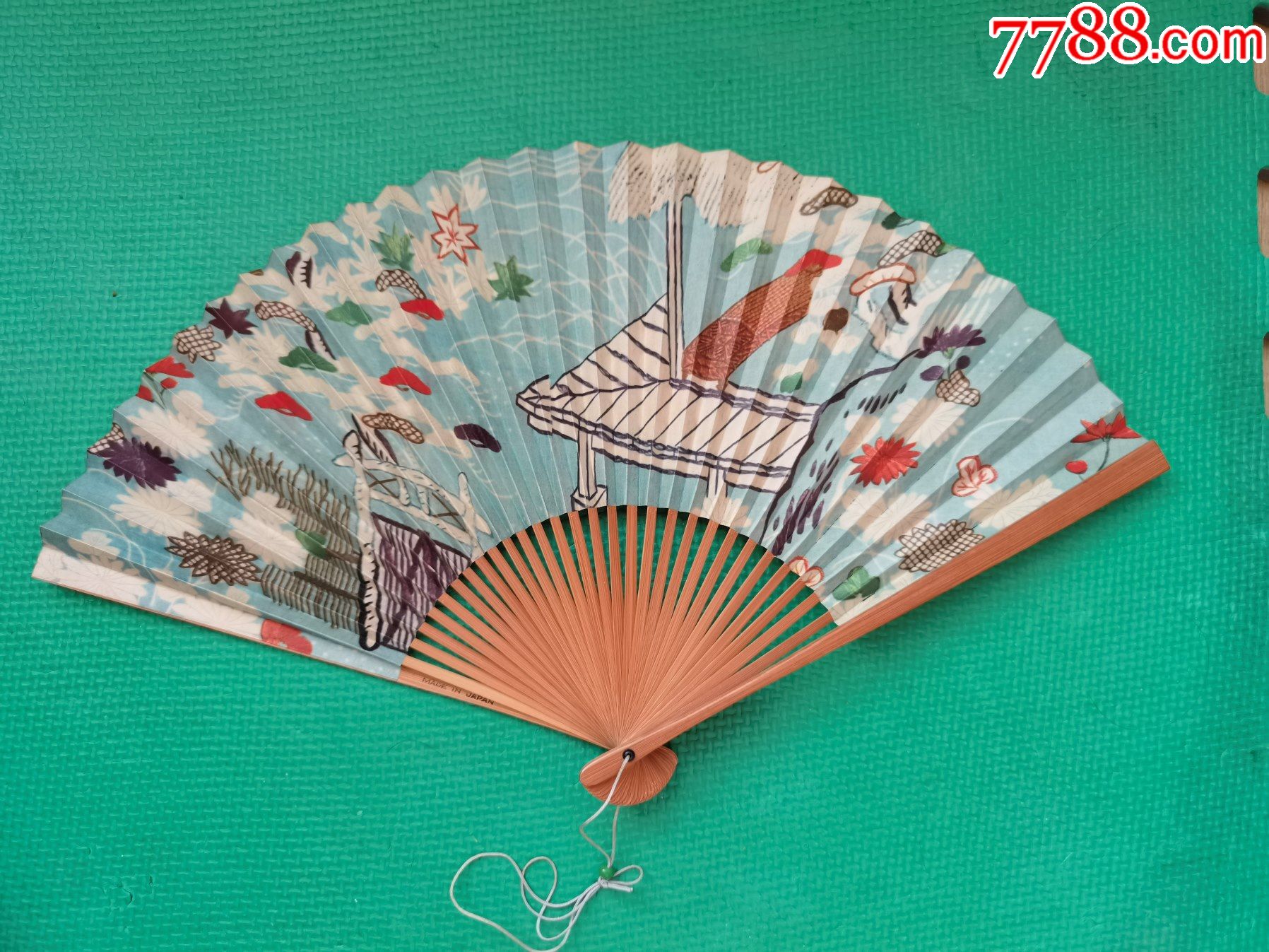 日本纸质折扇_折扇/纸扇_旧书收藏_回收价格_7788书籍