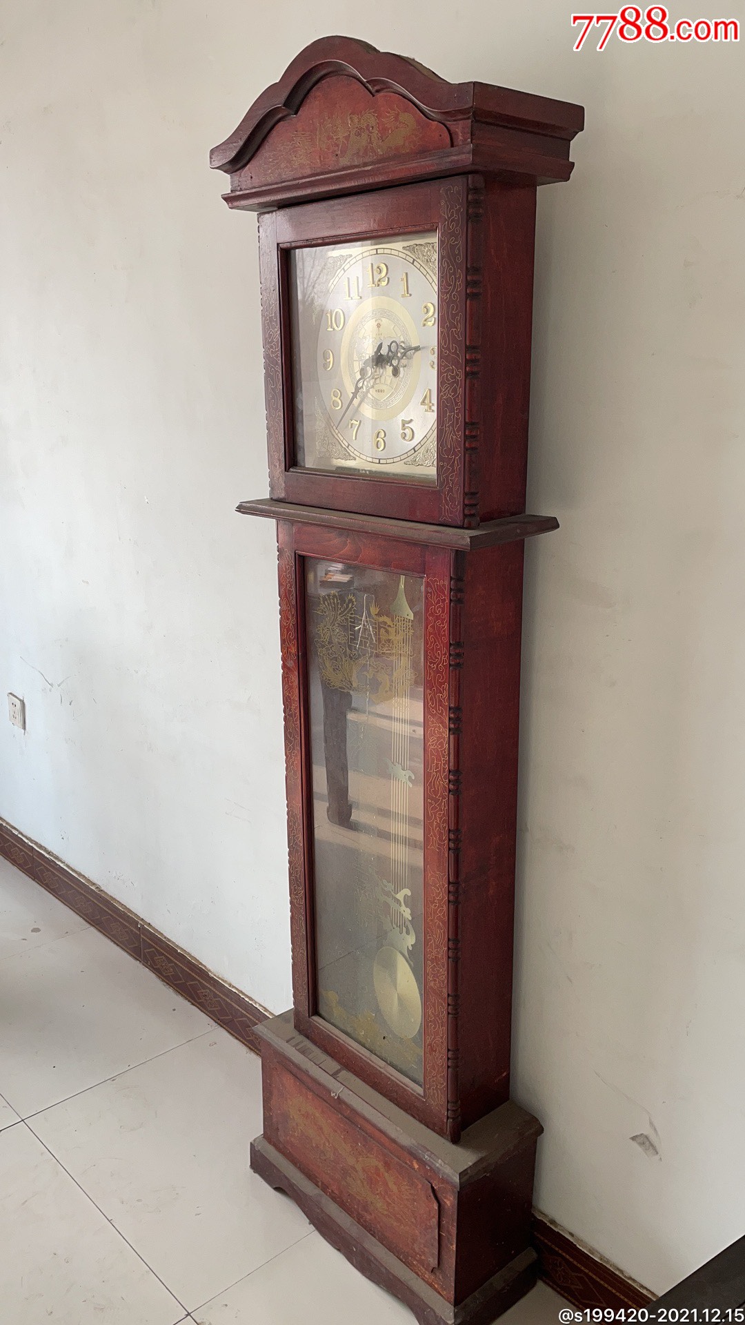 座钟/落地钟_第4张_7788漆器收藏