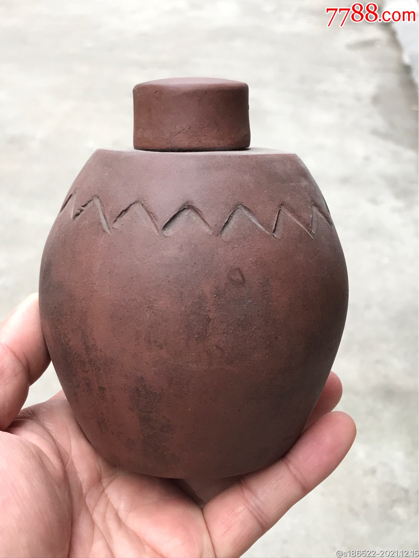 民国紫砂茶叶罐