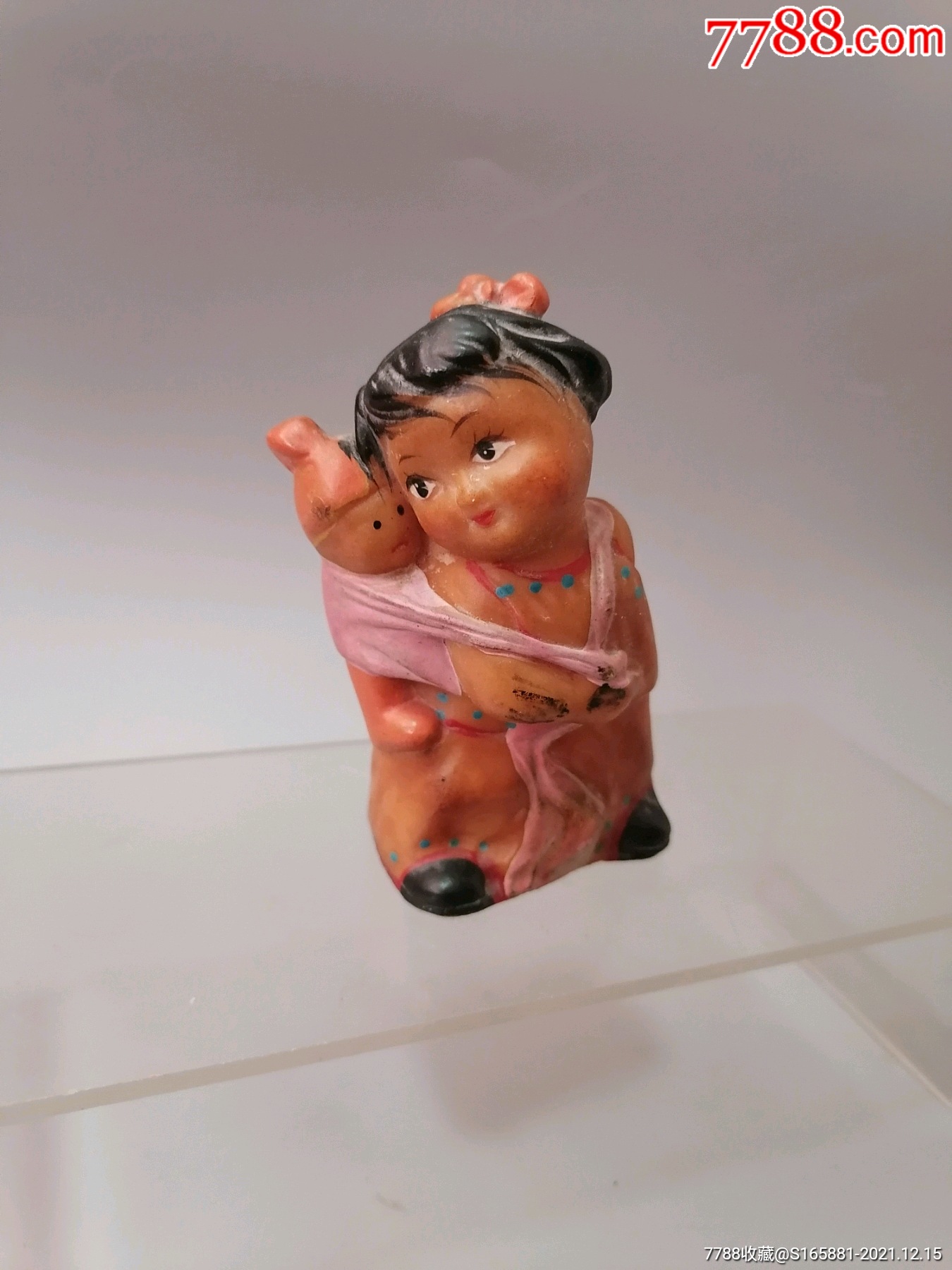 妹妹背娃娃文革娃娃精品文革胶皮娃娃