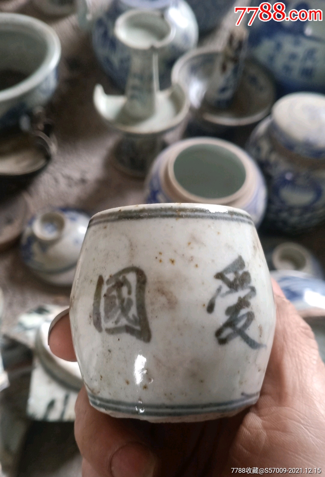 民国抗日战争忠党爱国蜡烛台