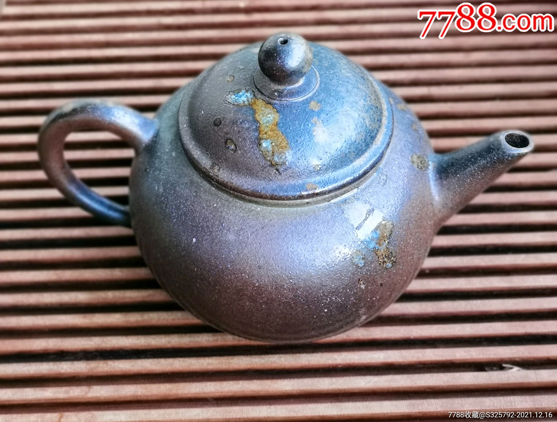 纯柴窑烧制紫砂壶