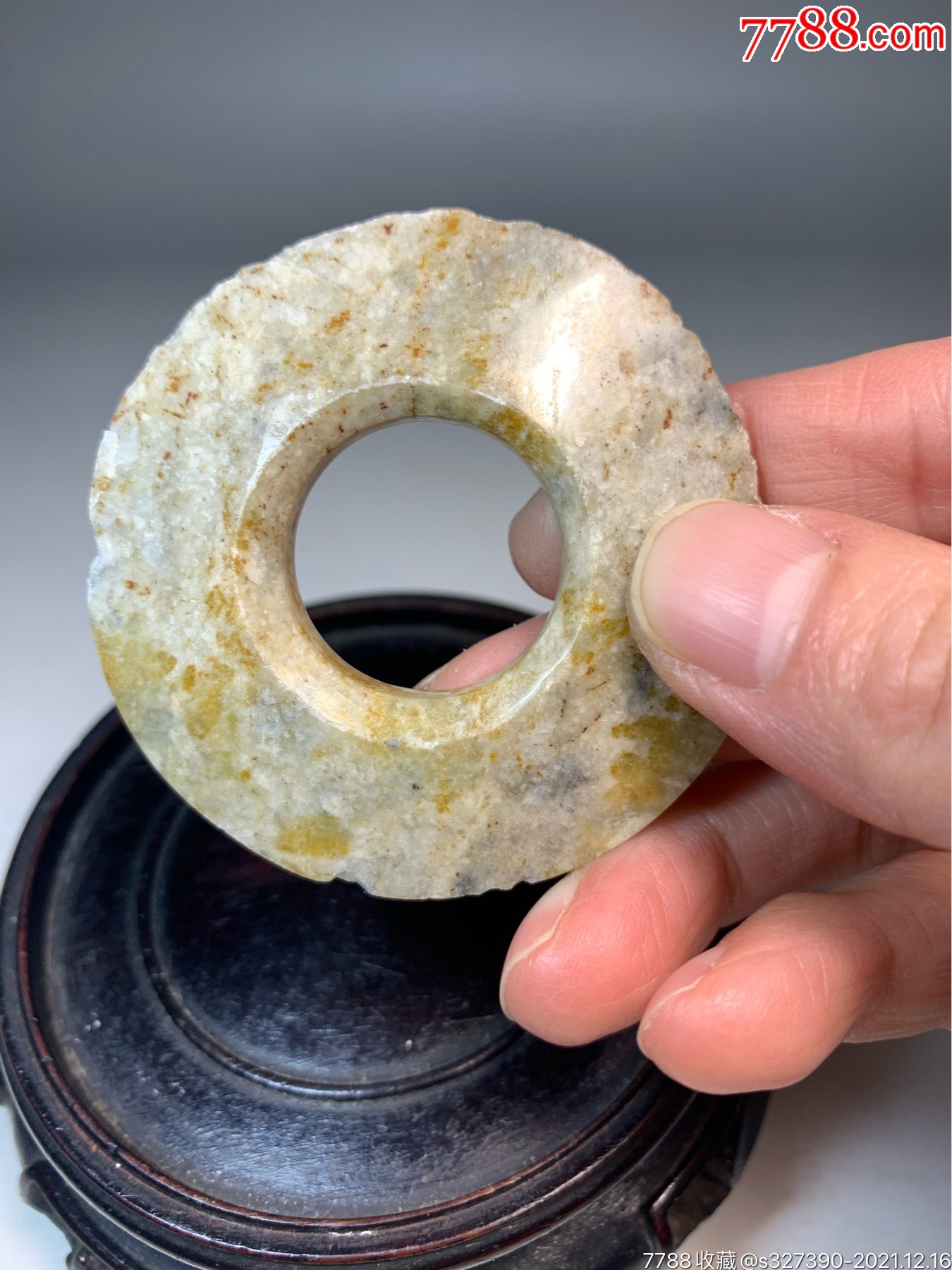 老玉高古玉玉环